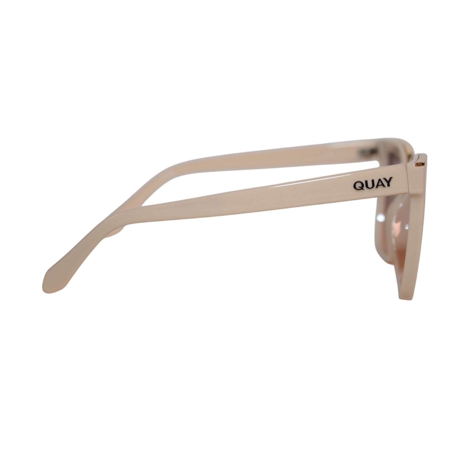 Quay Australia LEVEL UP Square Sunglasses - Champagne / Brown Fawn