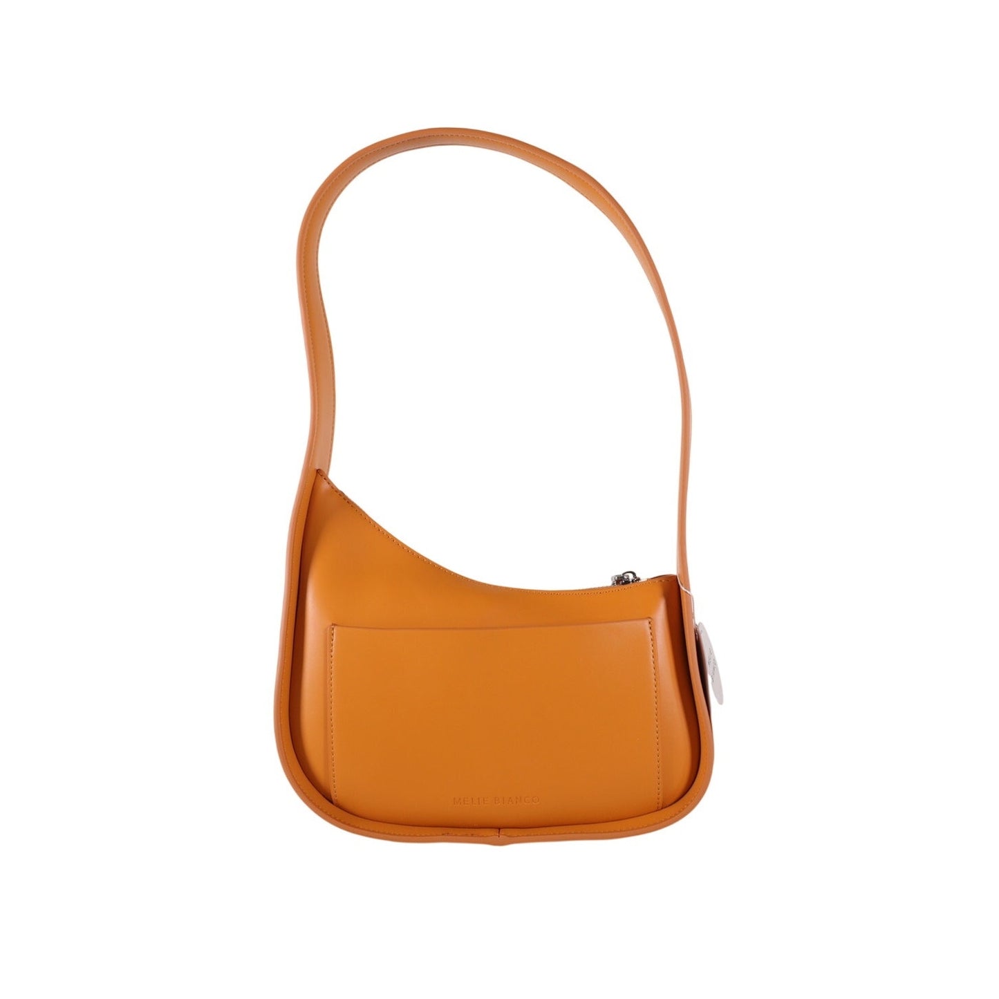 Melie Bianco Willow Vegan Leather Shoulder Bag - Orange