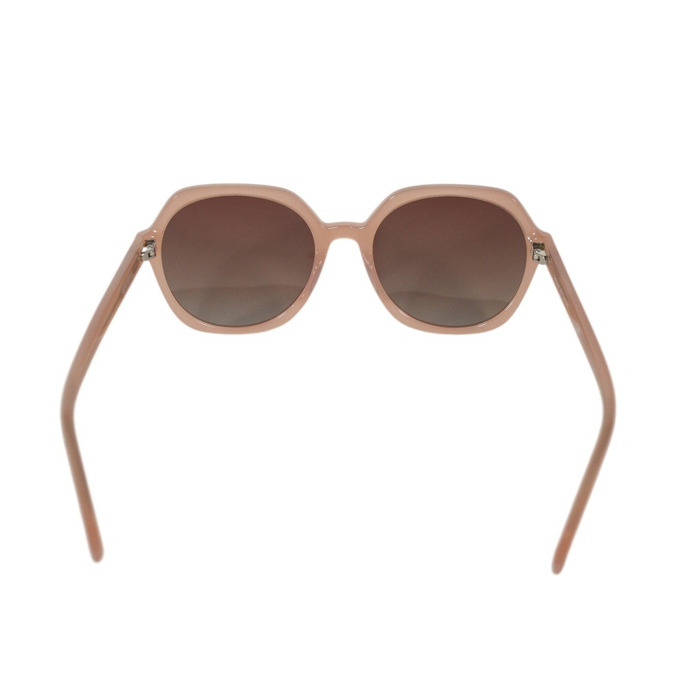 Spartina 449 Calibogue Round Polarized Sunglasses - Rose Pink / Brown