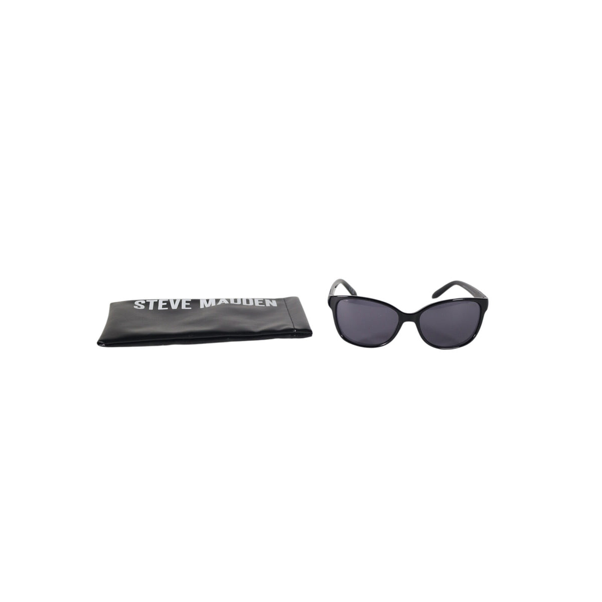 Steve Madden Oval BOBBIN Lightweight Women's Sunglasses - Black / Grey