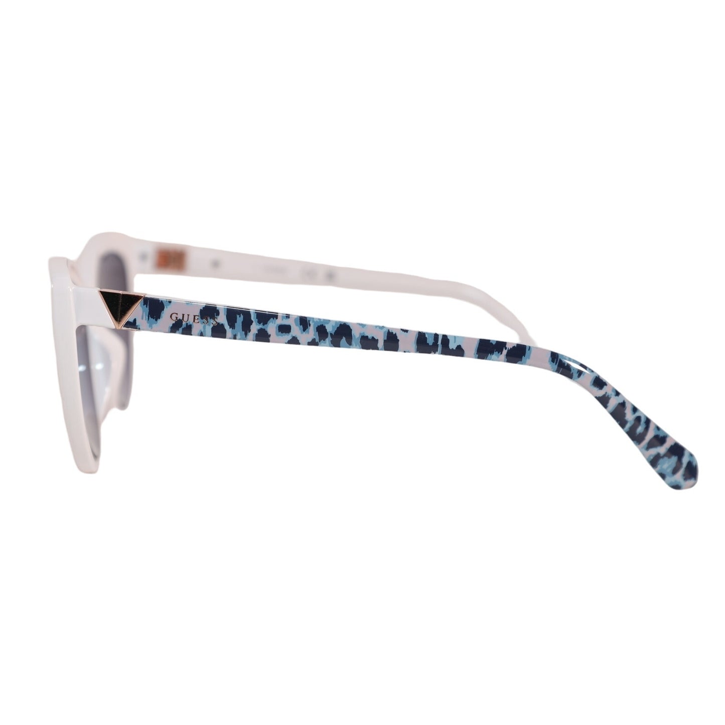 Guess Cat Eye Womens Sunglasses - White/Blue Gradient