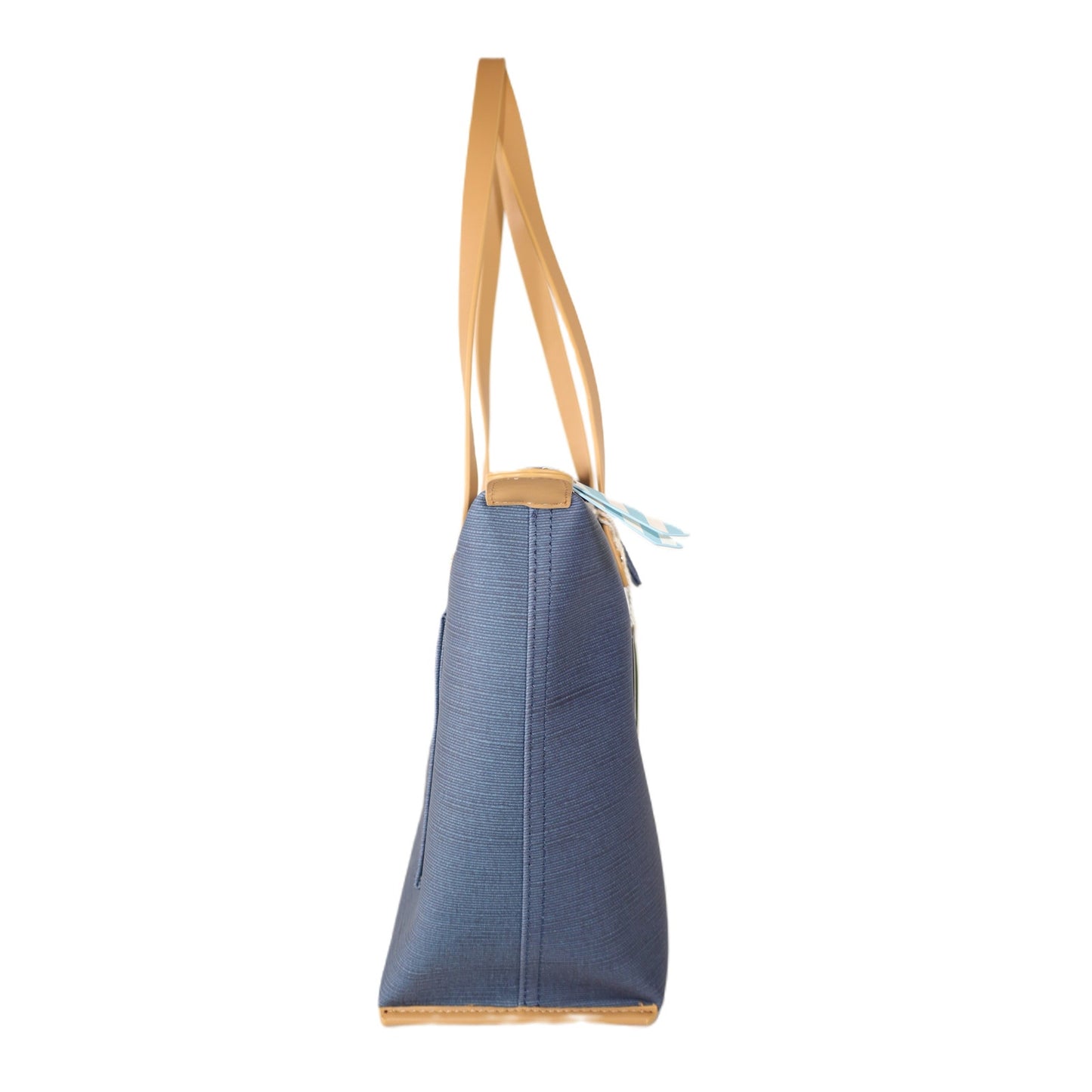 Spartina 449 Armada Zip Travel Tote Bag – Navy Blue Stripe