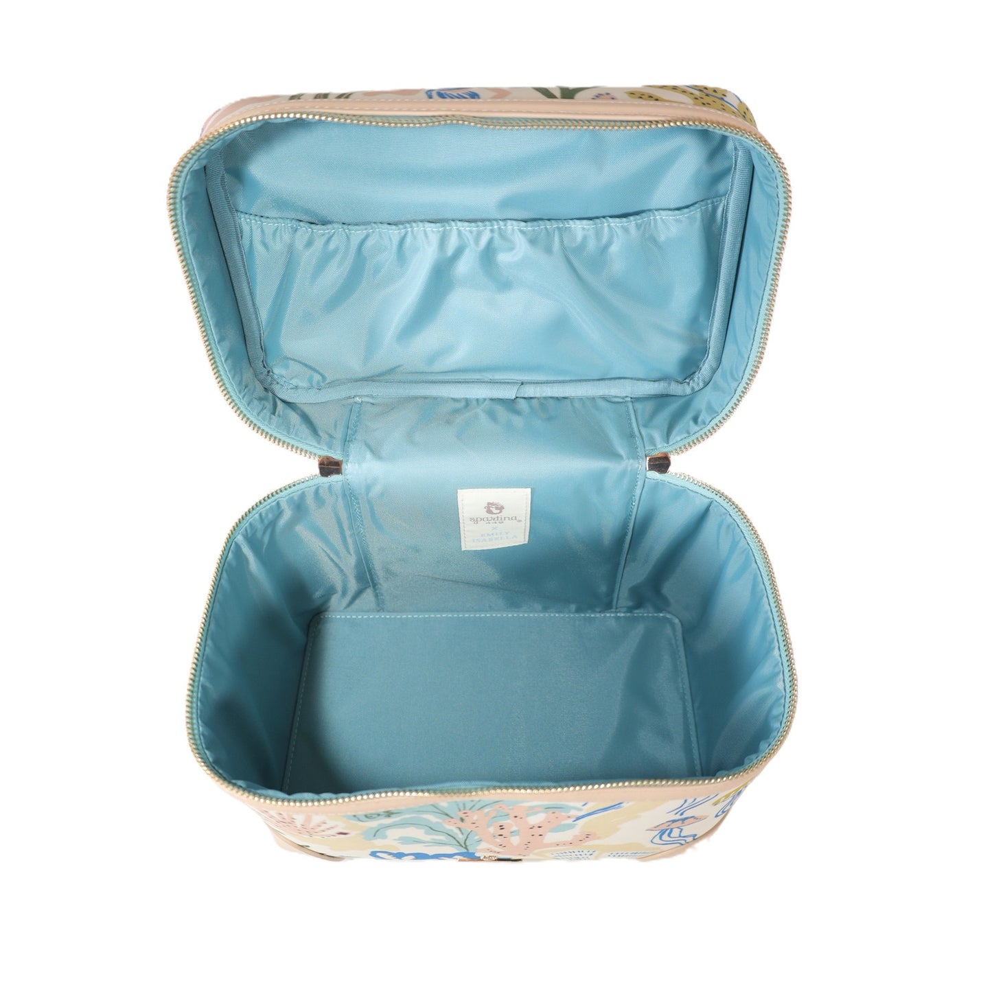 Spartina 449 Travel Accessory Train Case - Mermaid Sea