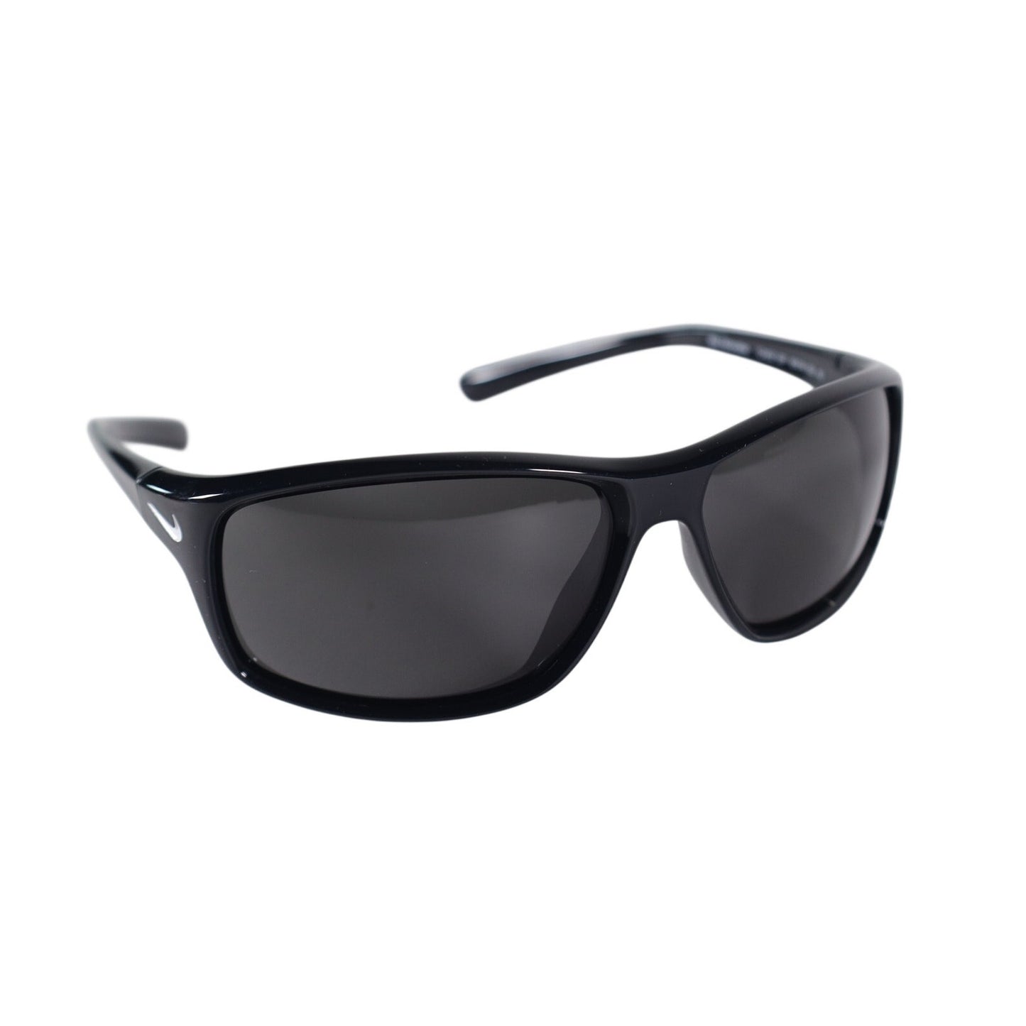 Nike Adrenaline Wraparound Sport Performance Mens Sunglasses-Black / Grey