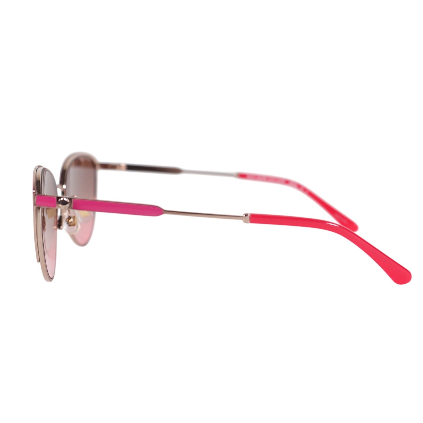 Kate Spade IANNA Cat Eye Sunglasses Women Rose Gold UV Protection