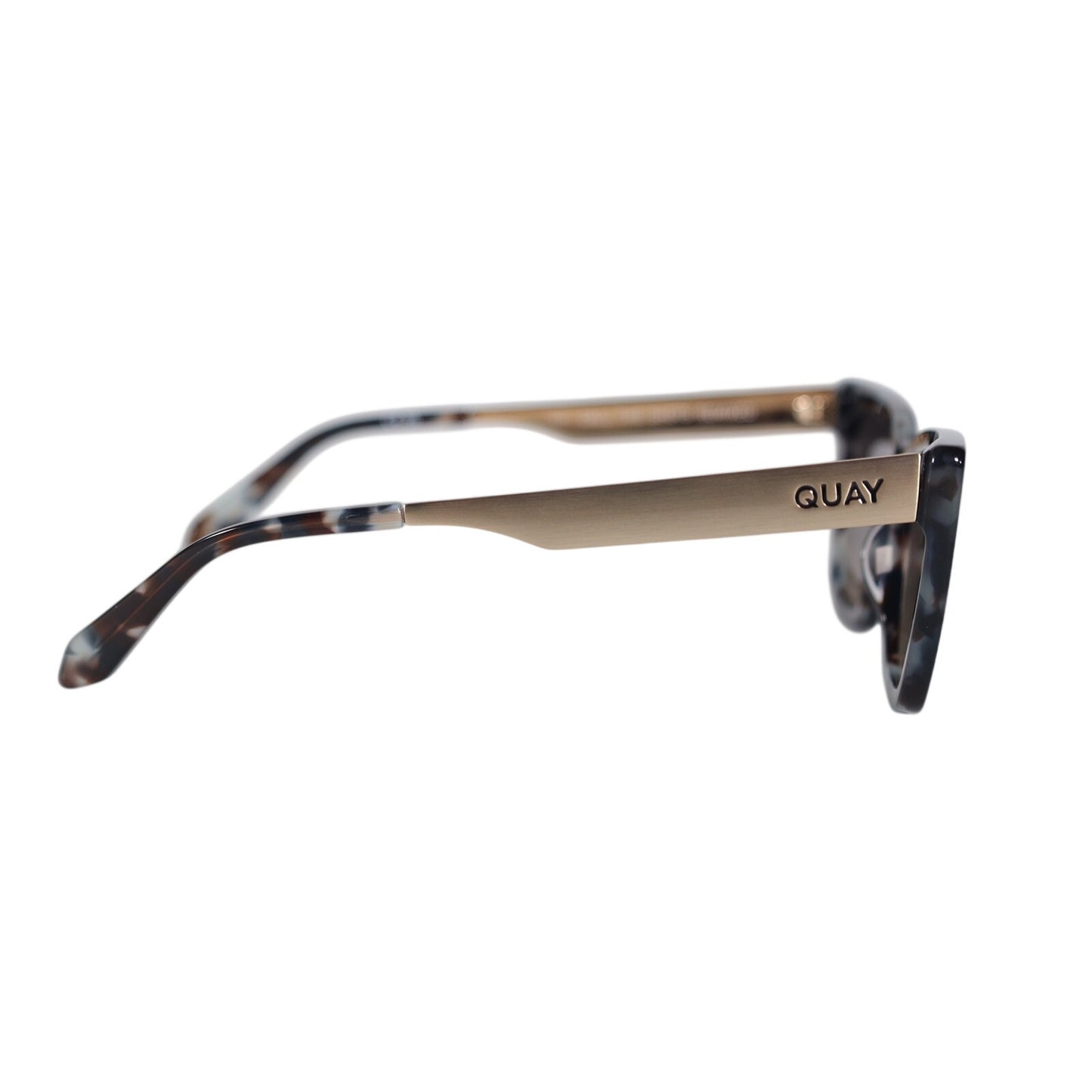 Quay Australia Call the Shots Remixed Sunglasses - Storm Tortoise / Smoke Taupe