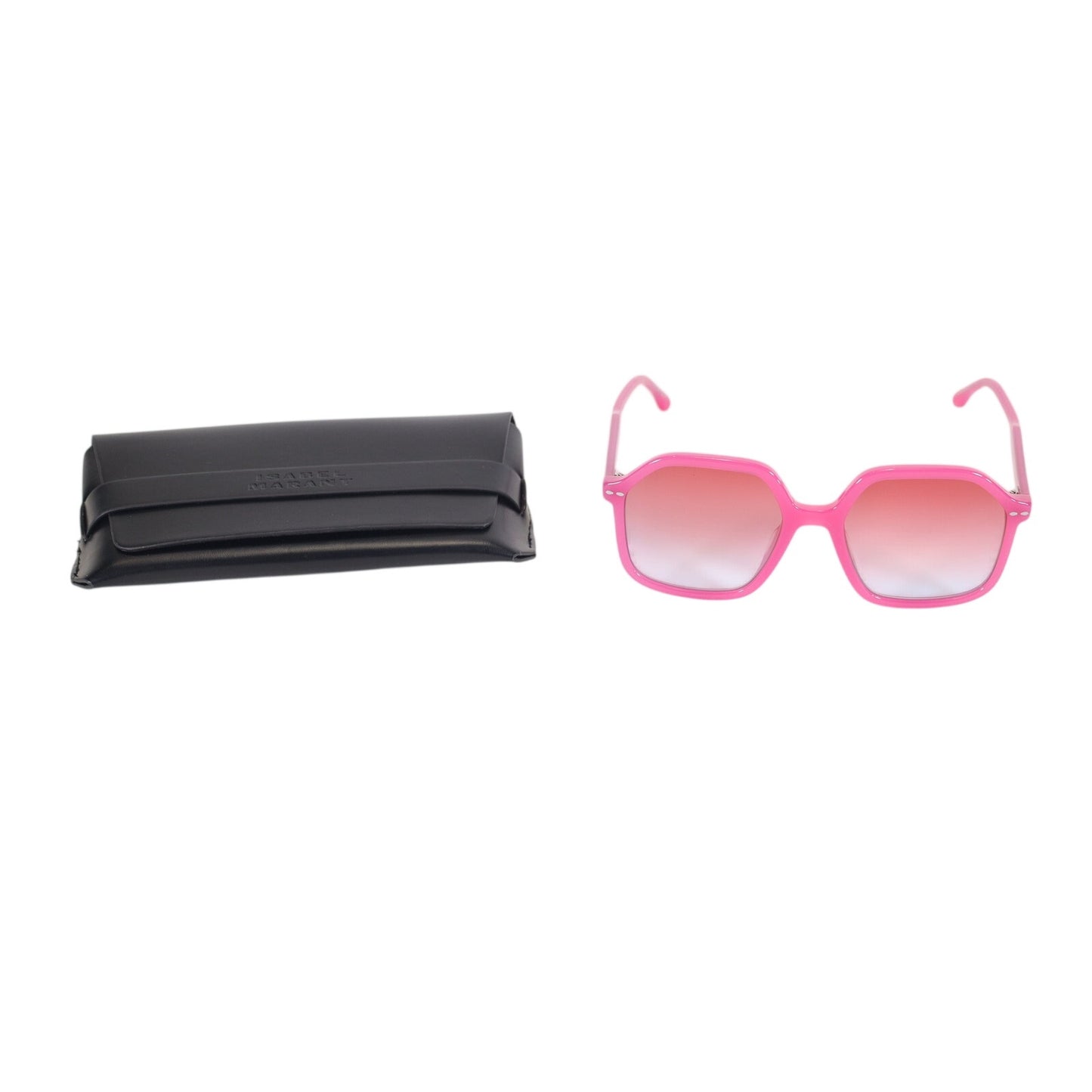 Isabel Marant Square Womens Sunglasses - Fuchsia Pink / Pink Gradient
