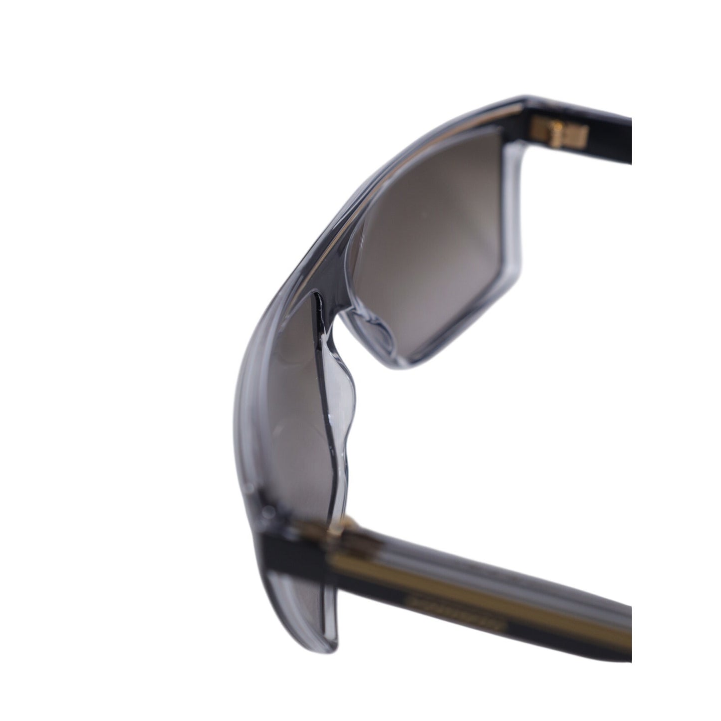 Carrera Men's Square Lightweight Sunglasses - Black Gold / Brown Gradient