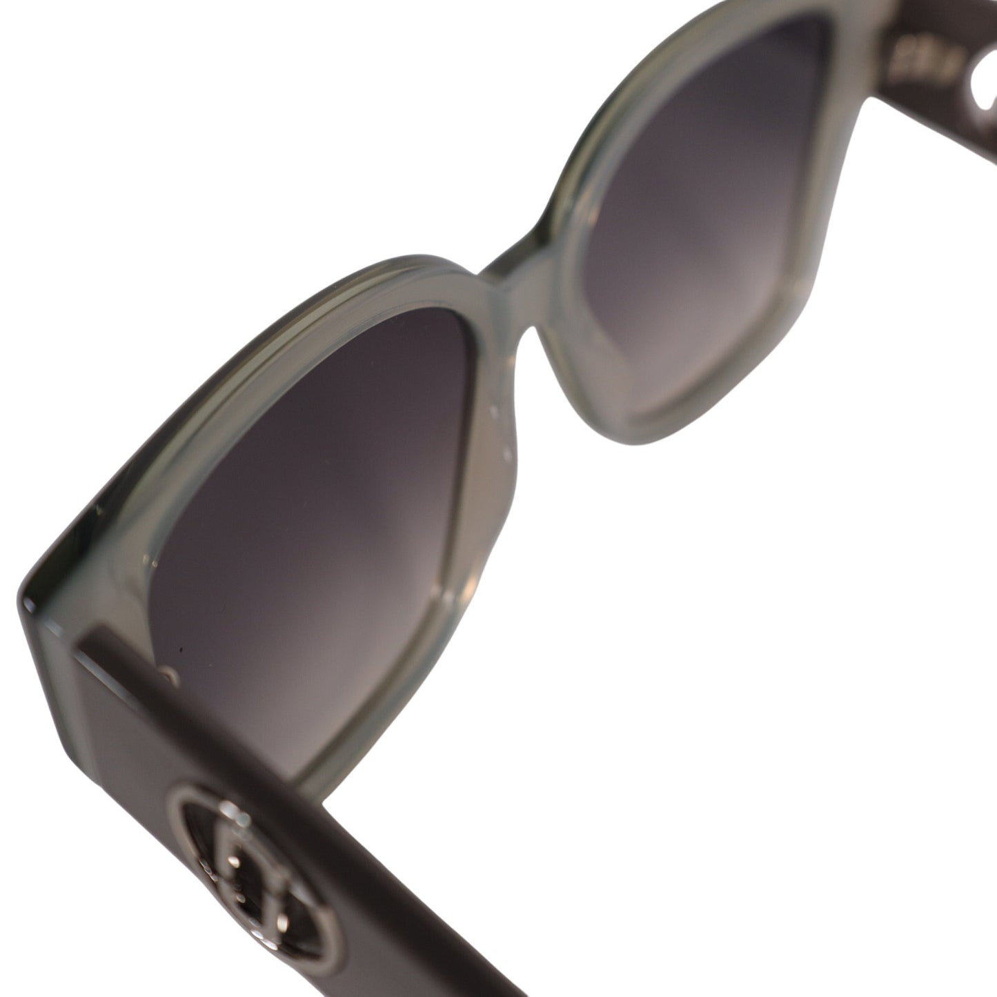 Marc Jacobs Square Womens Sunglasses - Sage / Grey Gradient
