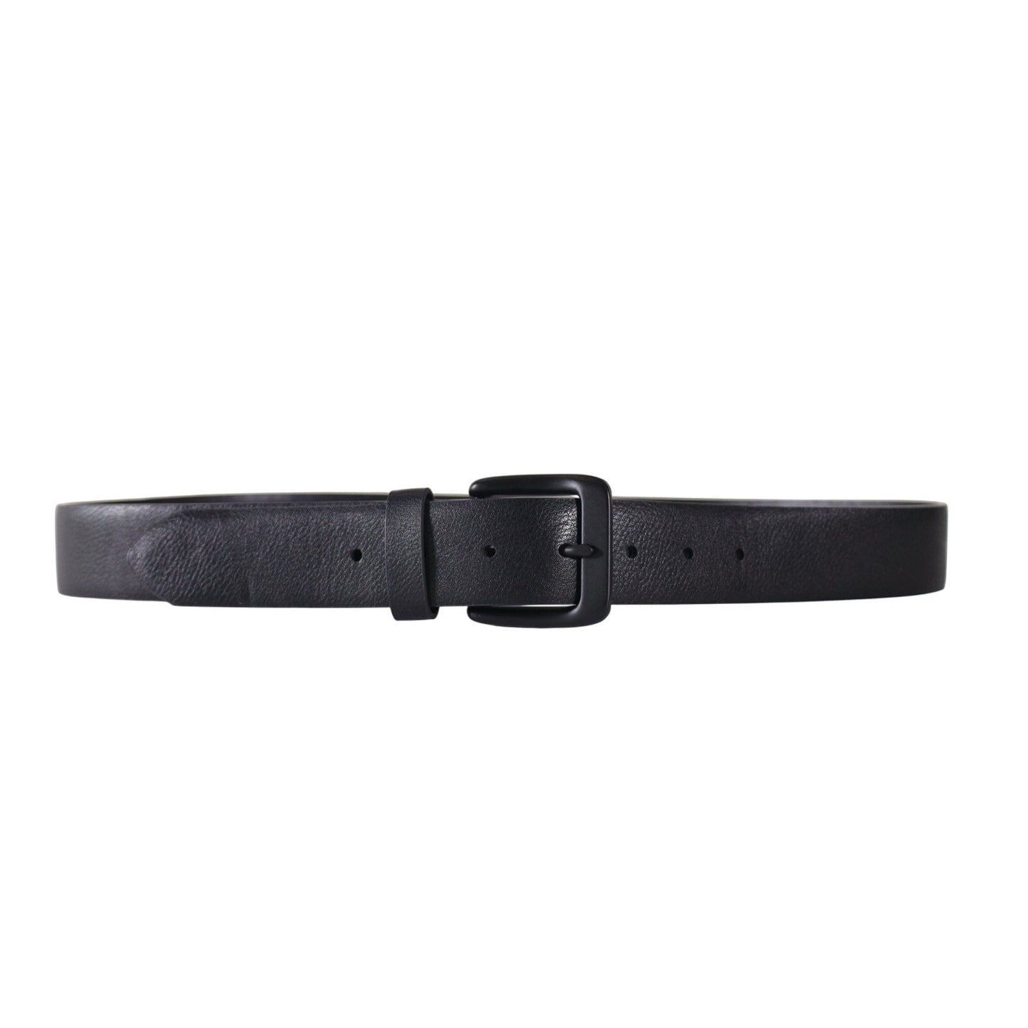 Levi’s Black Faux Leather Men’s Belt – Size 34/36 – Black Buckle