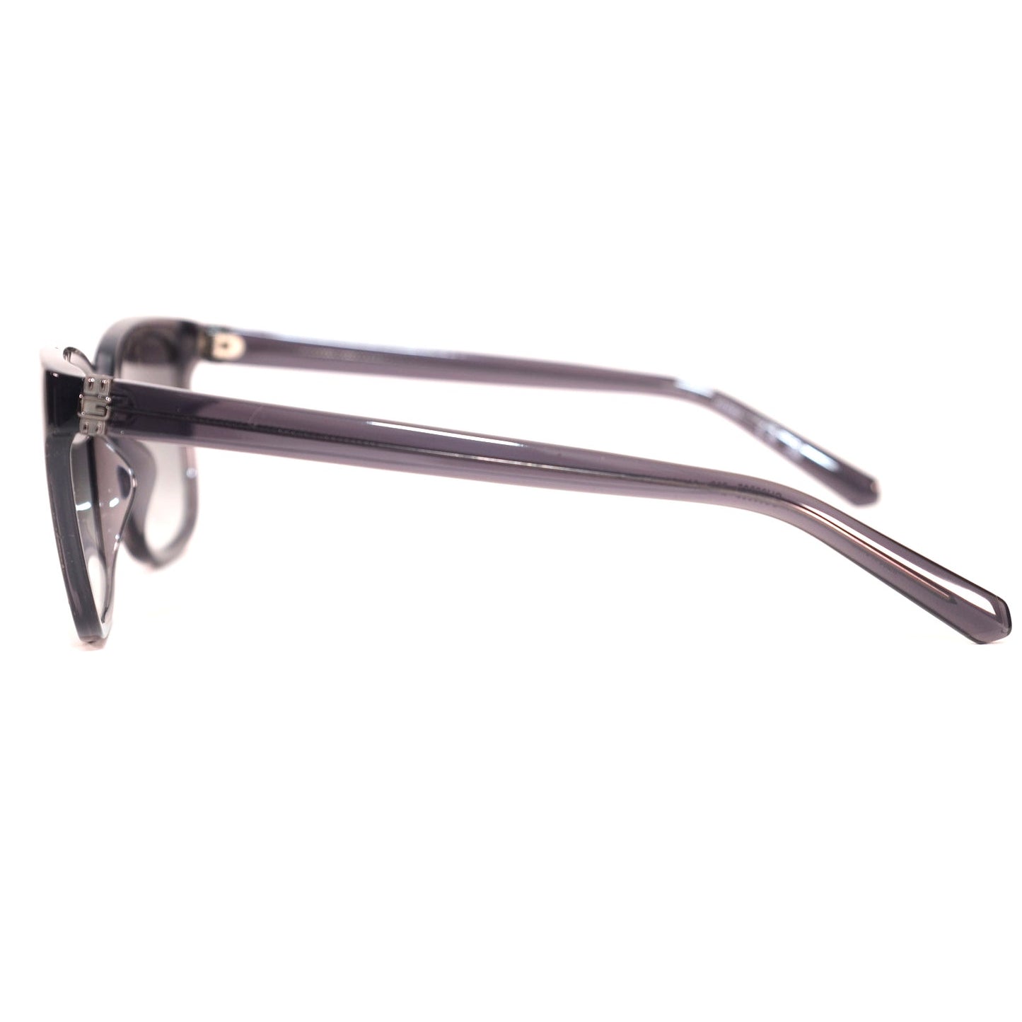 Guess Square Mens Sunglasses - Transparent Grey / Smoke Gradient