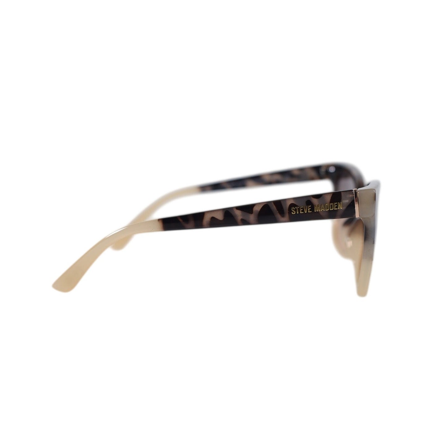 Steve Madden DELEGRO Square Women’s Sunglasses–Beige Leopard / Brown–NWT