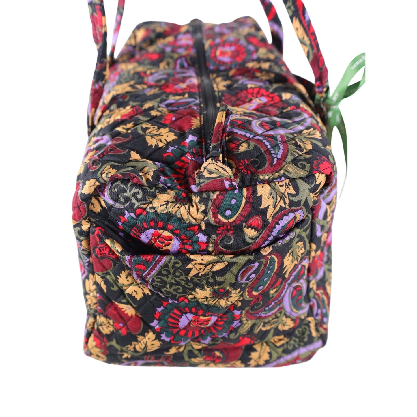 Vera Bradley Quilted Cotton Original Duffel Bag - Midnight Garden Paisley