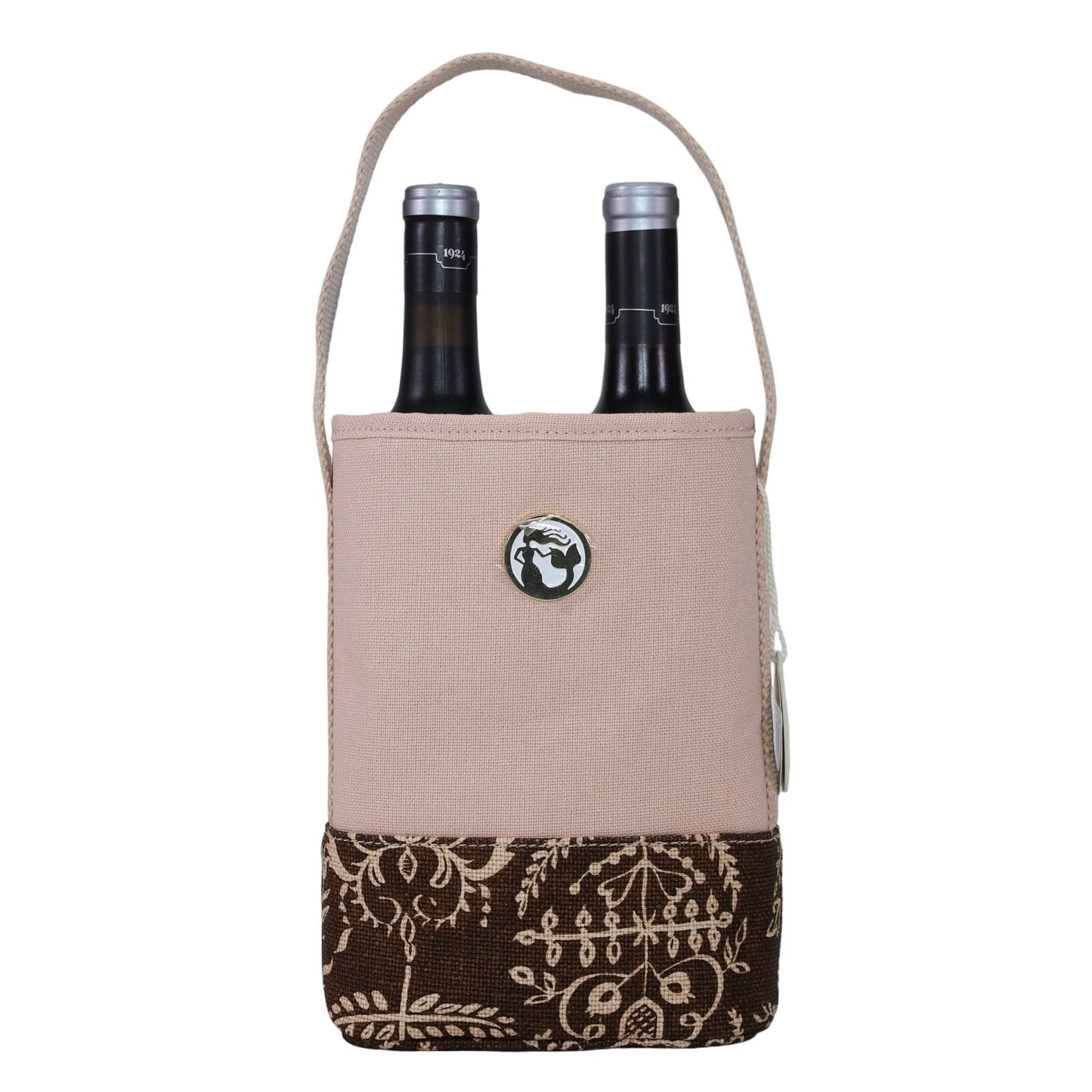 Spartina 449 Double Wine Caddy 1859 Lighthouse - Pink/Black