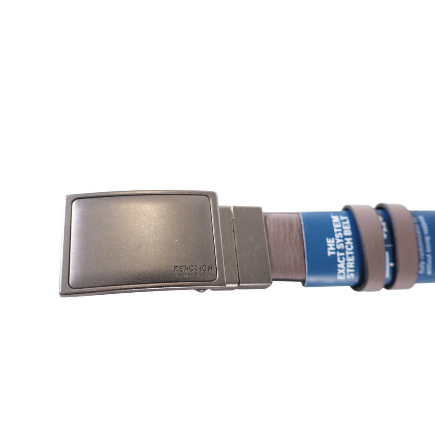 Kenneth Cole Reaction Reversible Exact System Stretch Belt – Gray/Black