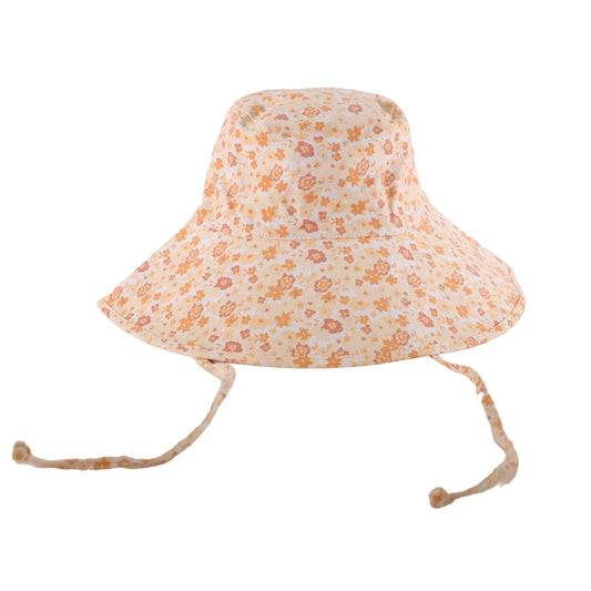 Lack Of Color Holiday Bucket Hat - Womens S/M - Peach Bloom