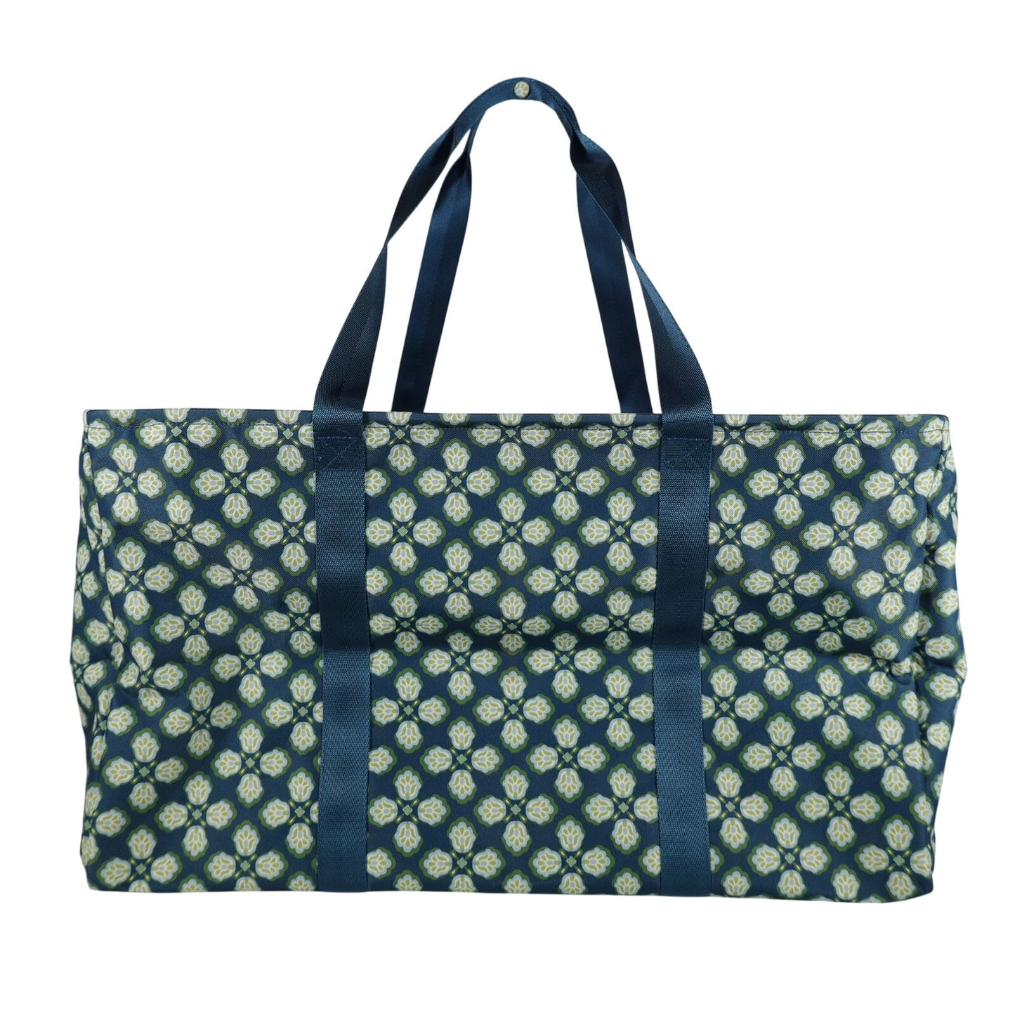 Vera Bradley Large Collapsible Storage Car Tote - Butter Cookie Medallion