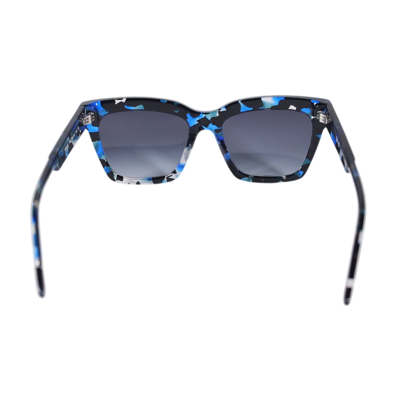 DKNY Square Women's Designer Sunglasses - Sapphire Tortoise / Blue