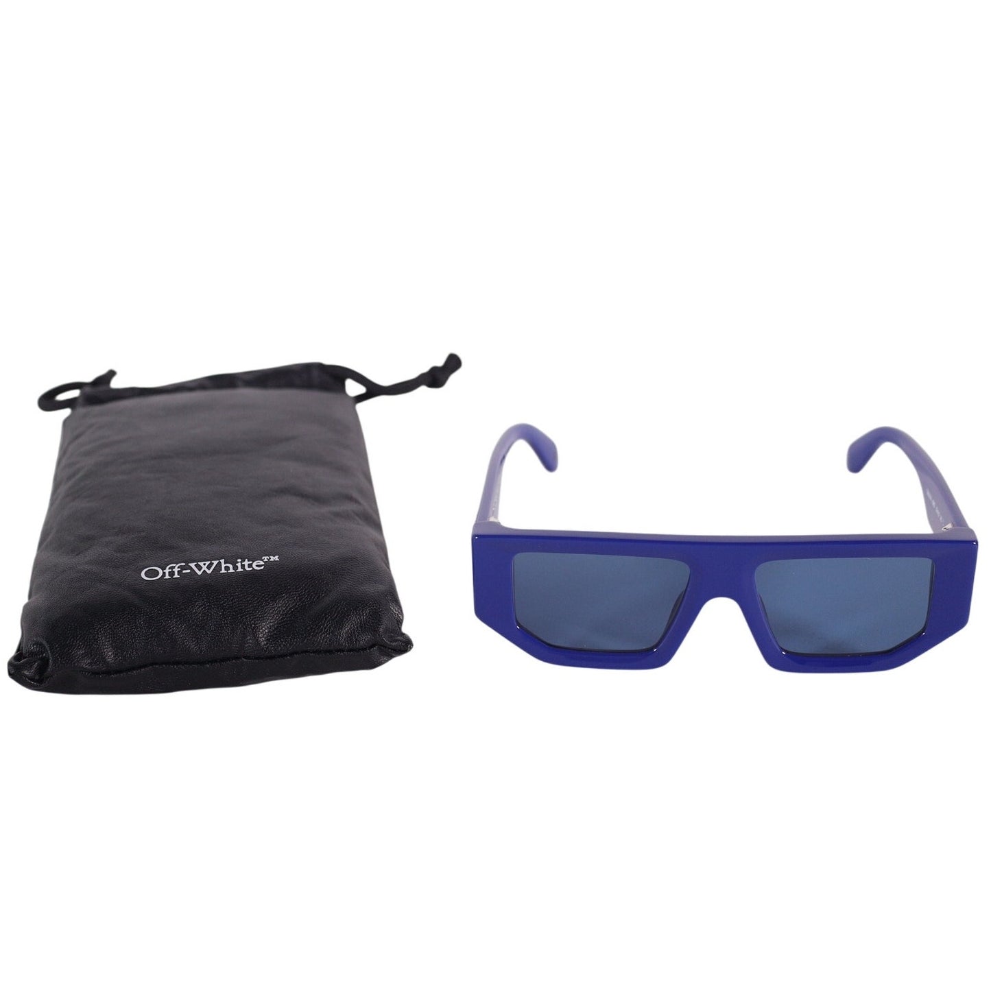 Off-White Rectangle Vancouver Sunglasses - Blue / Blue