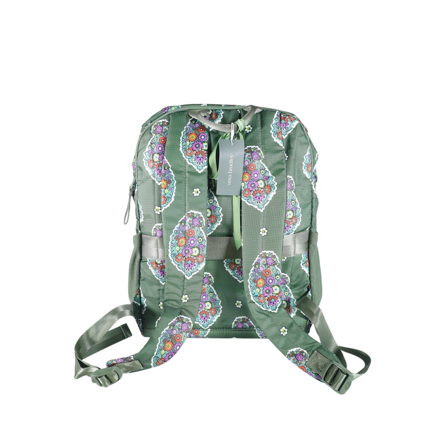 Vera Bradley Ripstop Berkhill Beach + Travel Backpack - Kew Garden Green