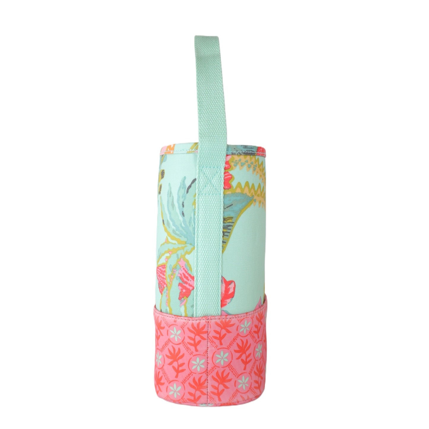 Spartina 449 Double Wine Caddy Coastal Tote Bag - Queenie Tropical Floral