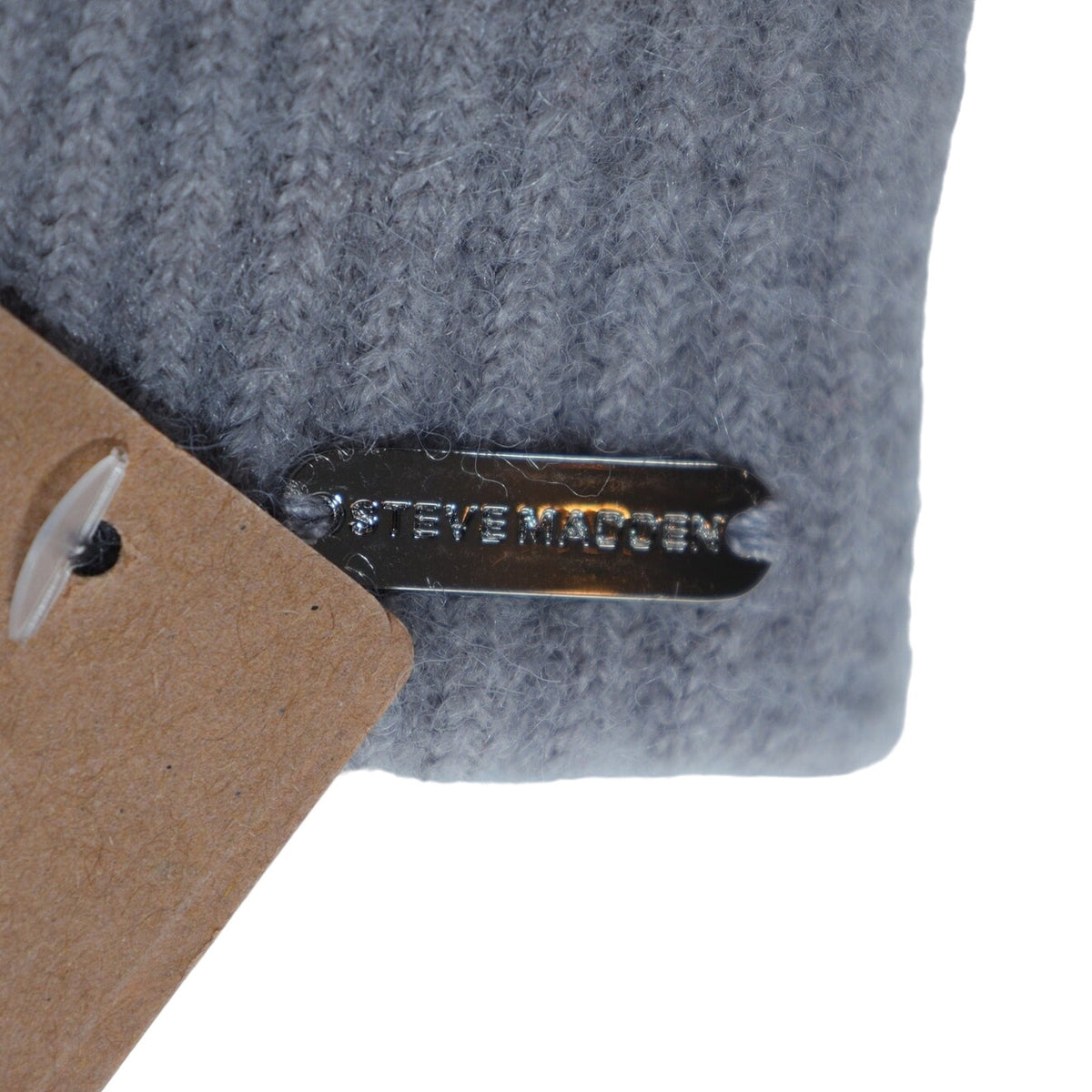 Steve Madden EZ Tap Ribbed Knit Womens Gloves - Grey  - One Size