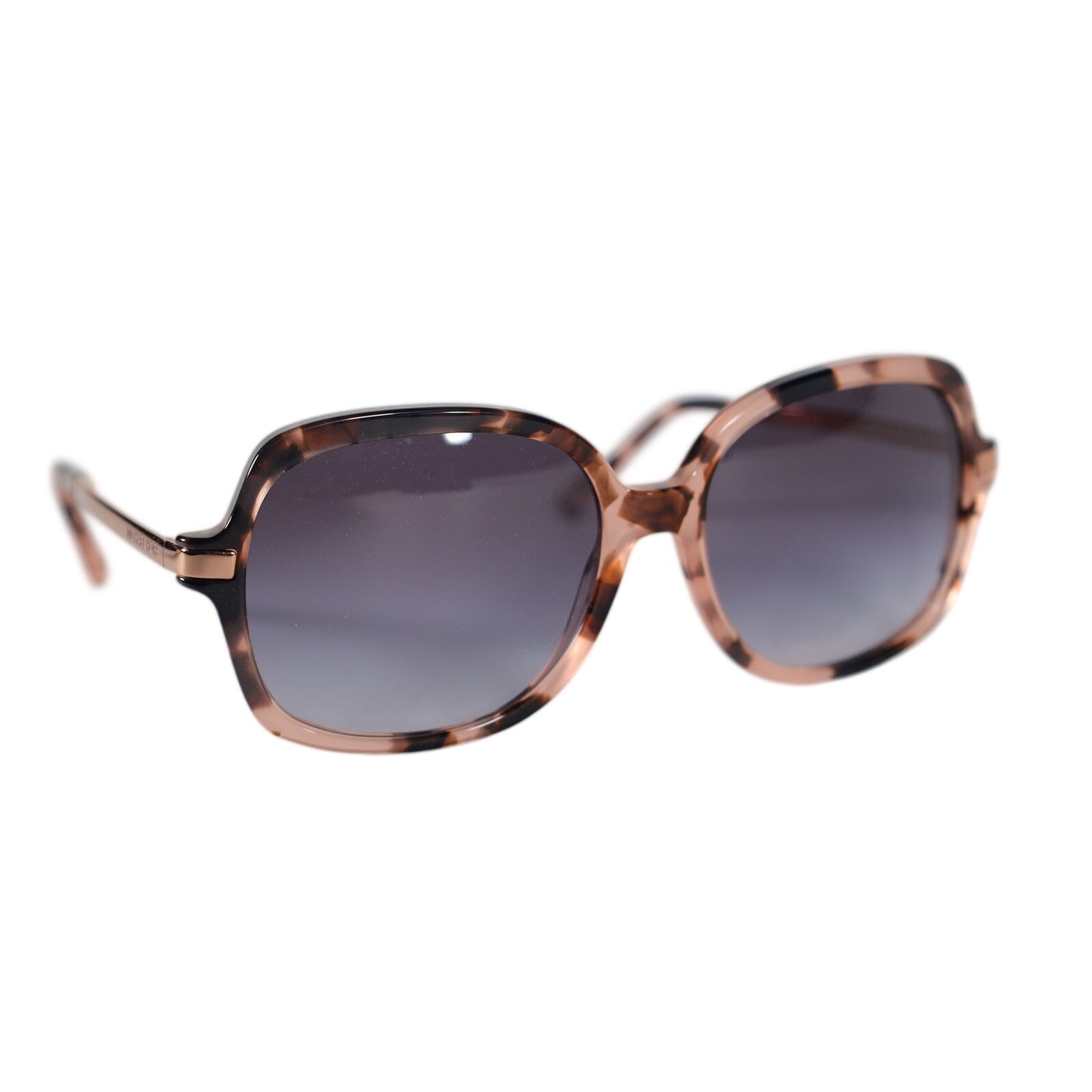 Michael Kors ADRIANNA II Oval Women's Sunglasses - Havana Gold / Grey