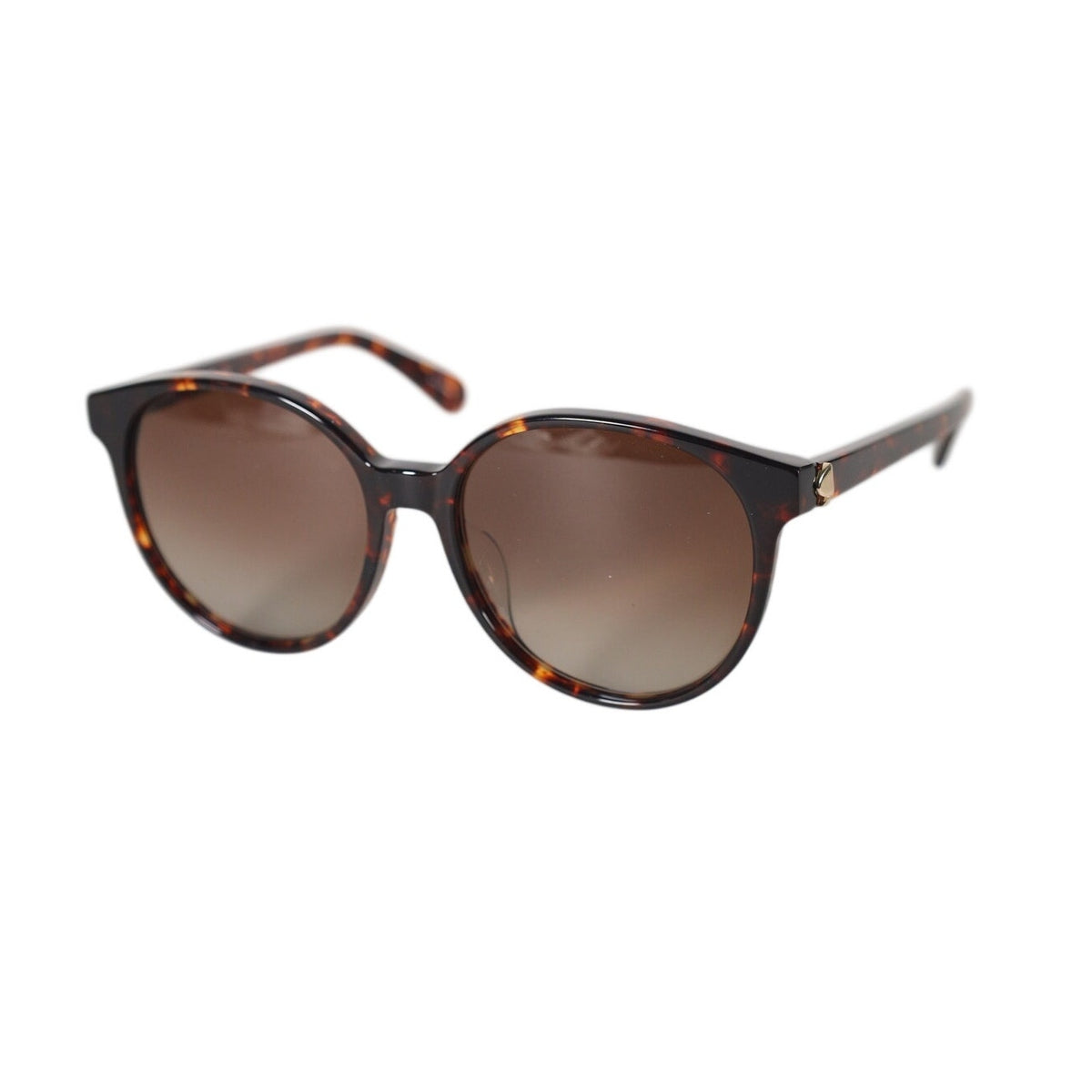 Kate Spade Women's Round ELIZA Polarized Sunglasses - Tortoise / Brown