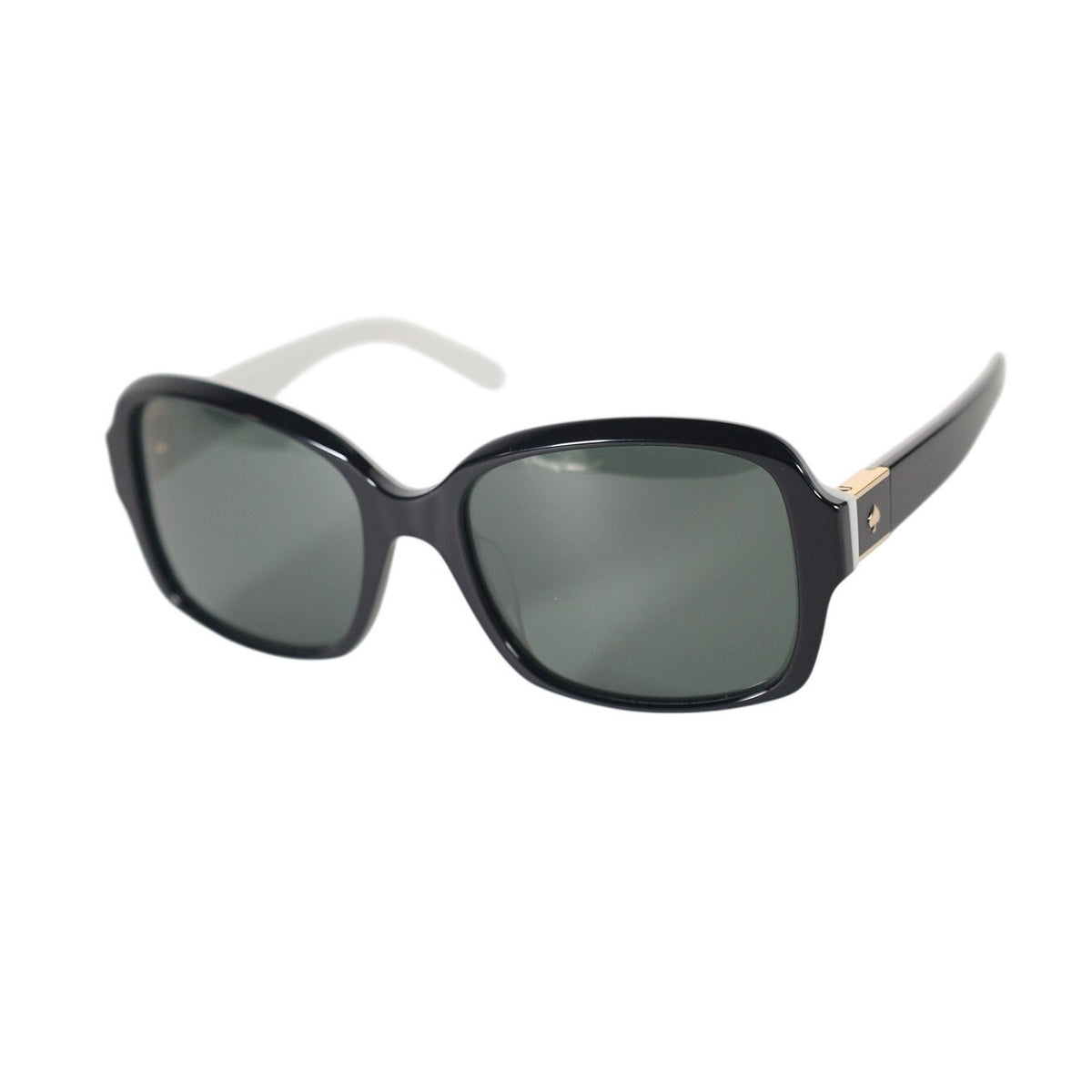 Kate Spade ANNORA Oval Rectangle Polarized Sunglasses - Black / Grey