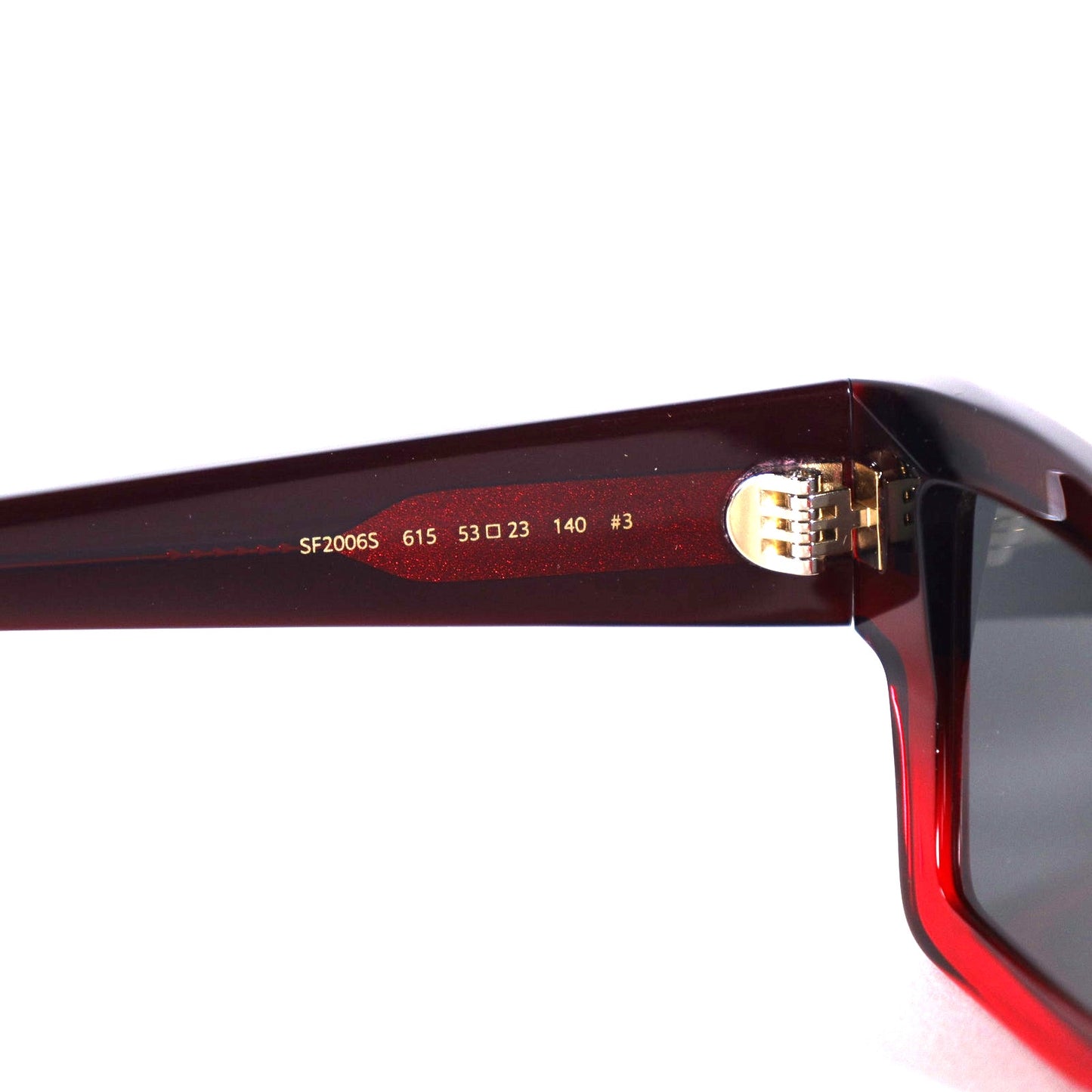 Salvatore Ferragamo Cat Eye Ombre Sunglasses - Gradient Transparent Dark Red