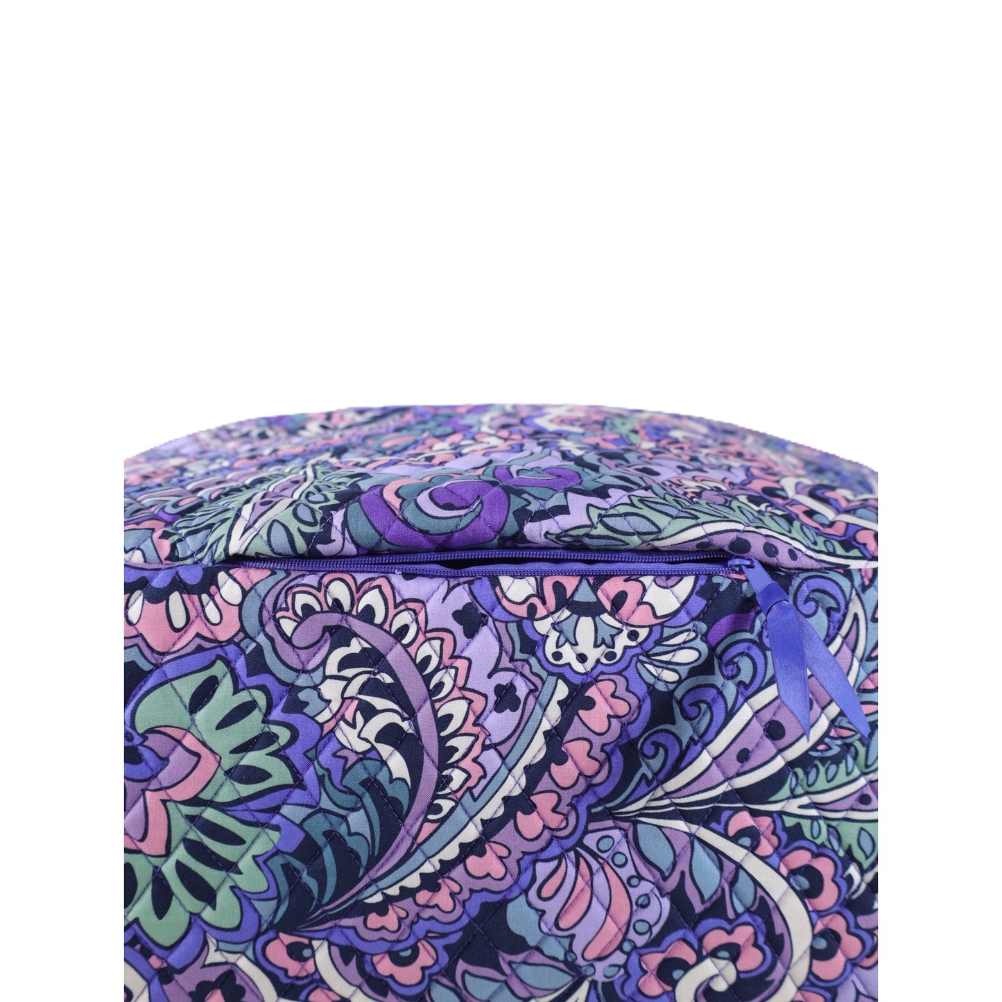 Vera Bradley Large Cotton Quilted Weekender Travel Bag - Floral Swirls