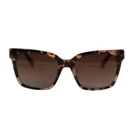 Kate Spade HARLOW Square Polarized Womens Sunglasses - Light Havana / Brown