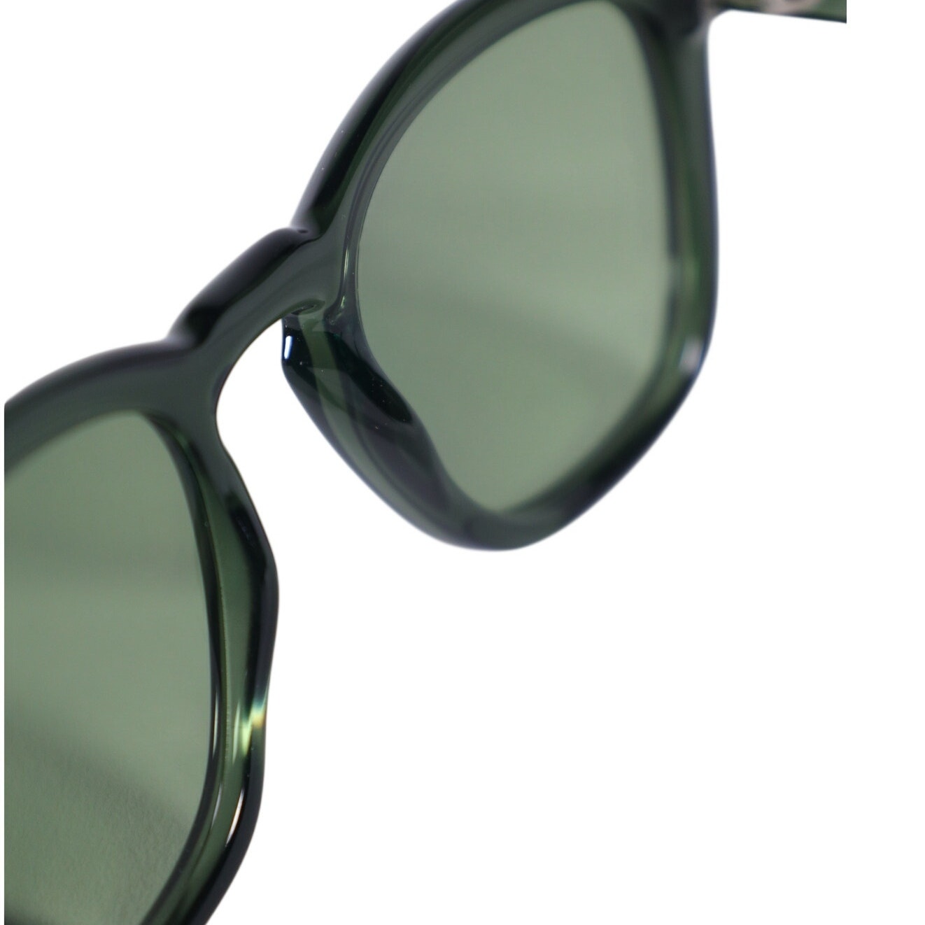 Salvatore Ferragamo Round Sunglasses - Green / Green