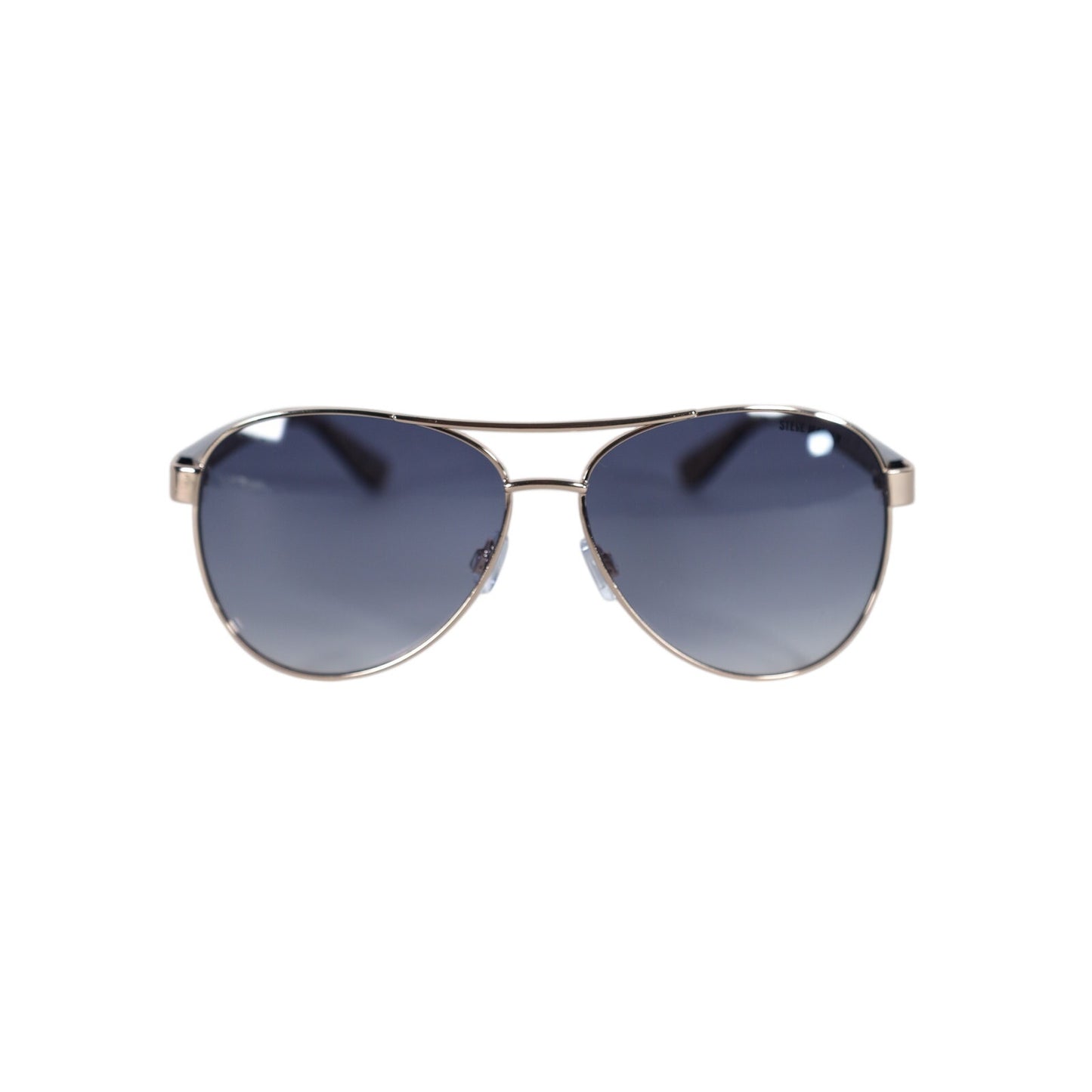 Steve Madden LANOSA Lightweight Aviator Sunglases - Gold / Gray