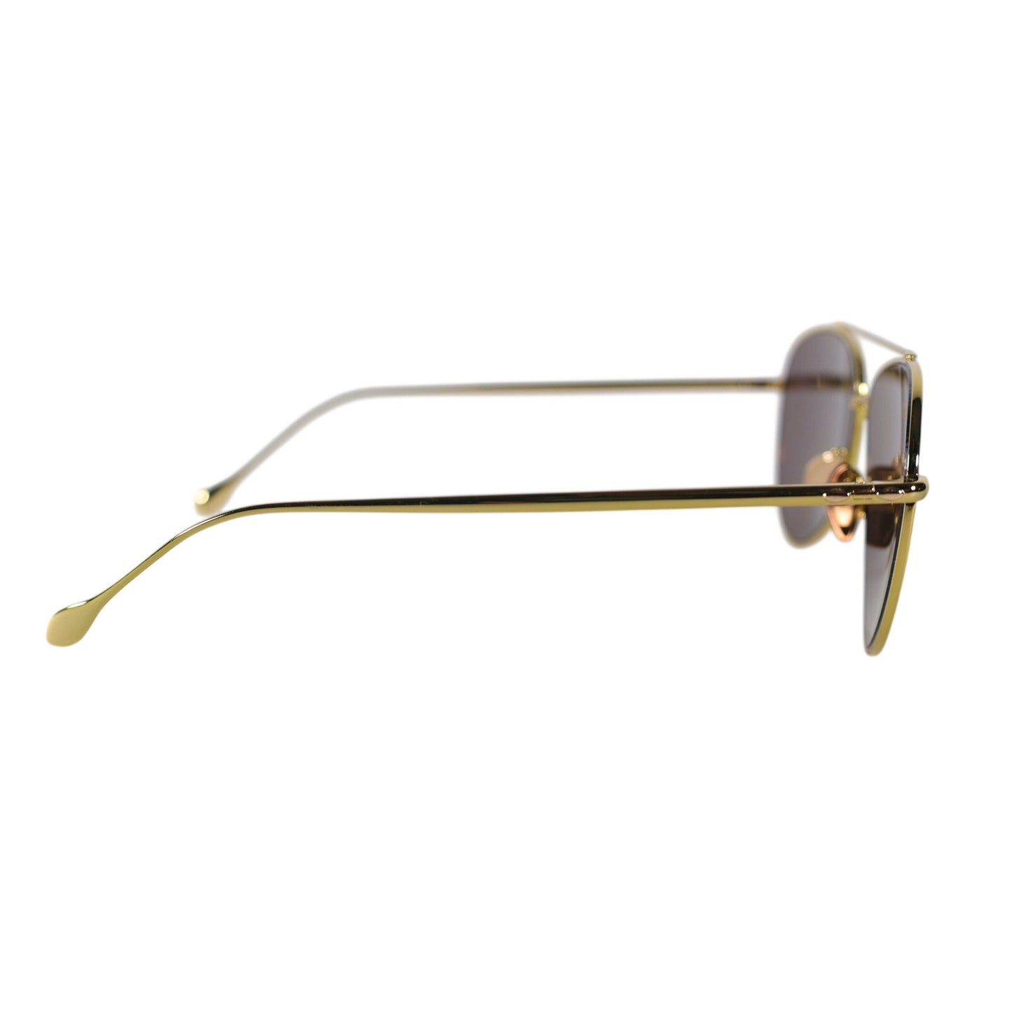 Isabel Marant Metal Aviator Sunglasses - Yellow Gold / Yellow Mirror