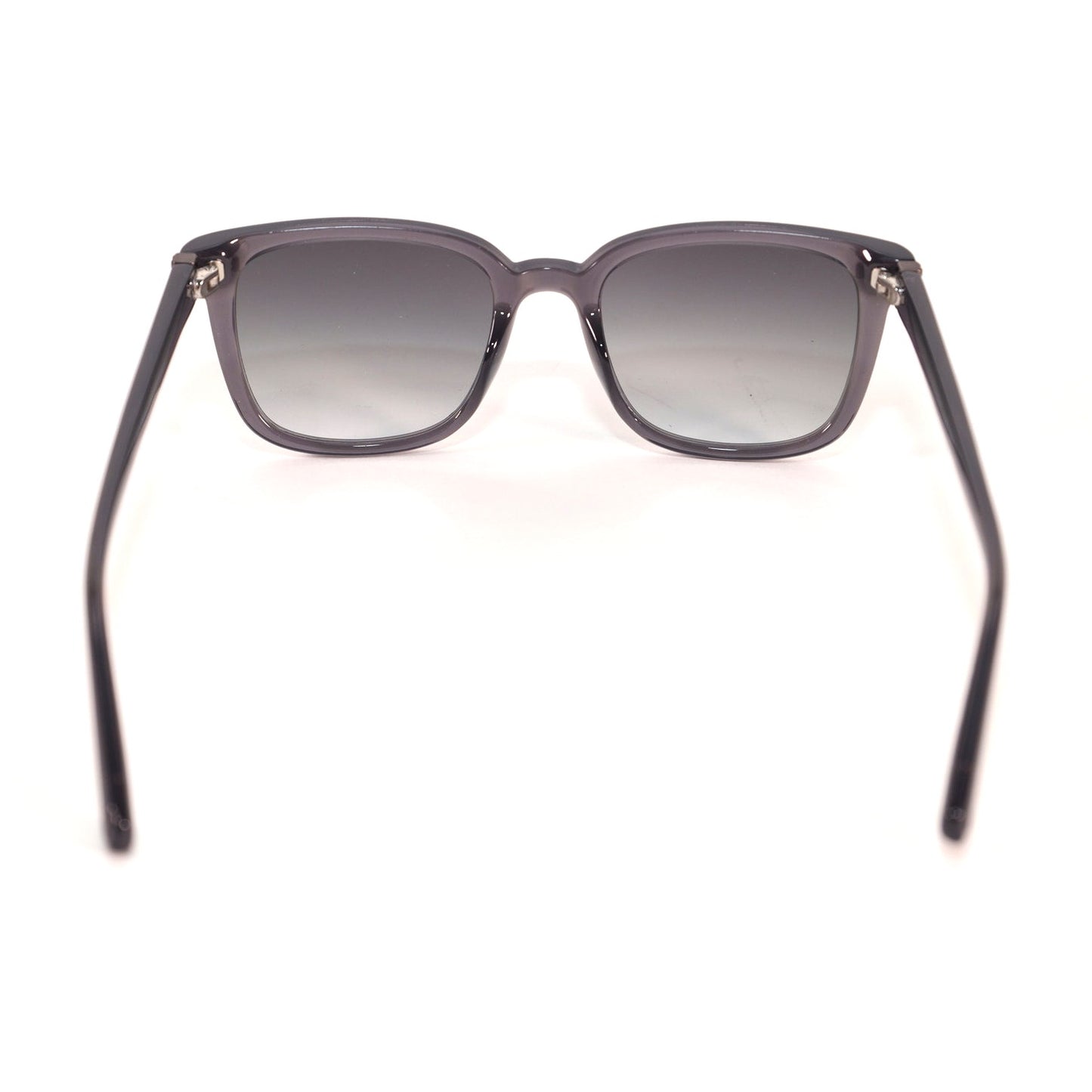 Guess Square Mens Sunglasses - Transparent Grey / Smoke Gradient