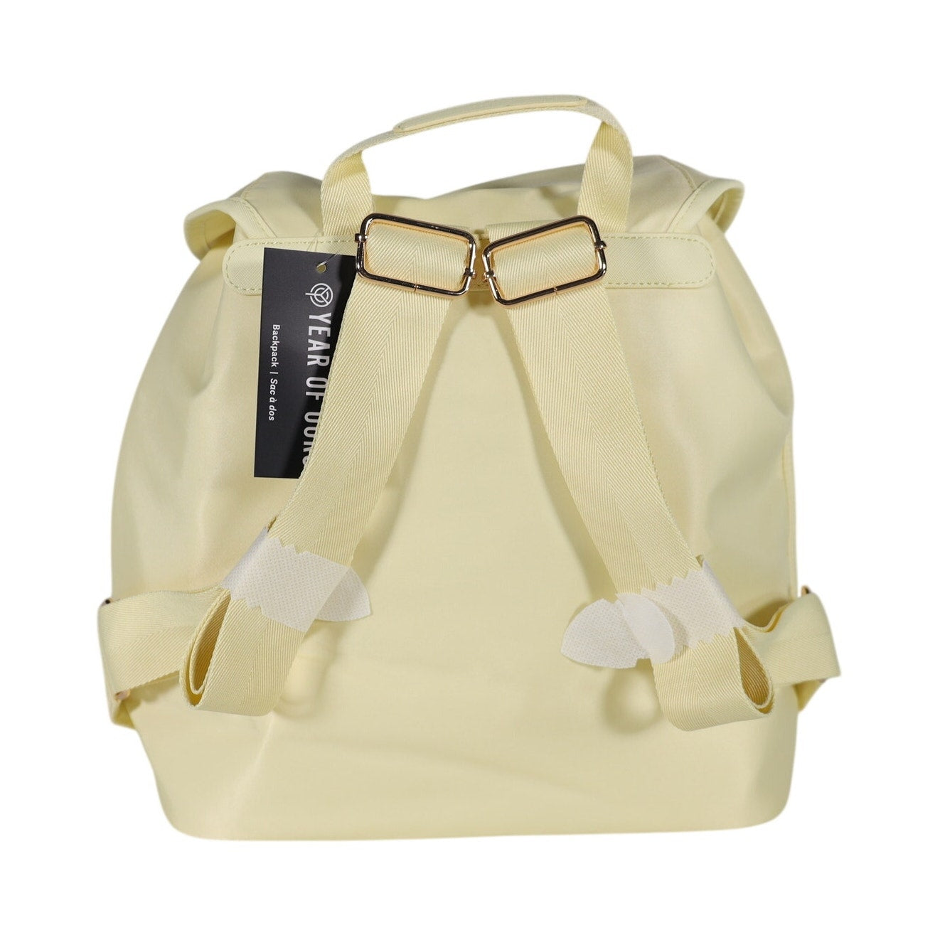 Year of Ours Nylon Drawstring Lightweight Backpack - Baby Yellow