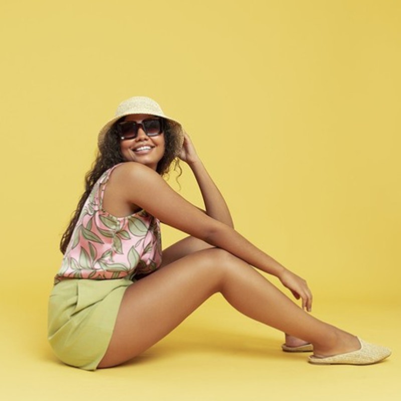 Gyal Bashy Boano Crochet Bucket Hat – Natural Straw