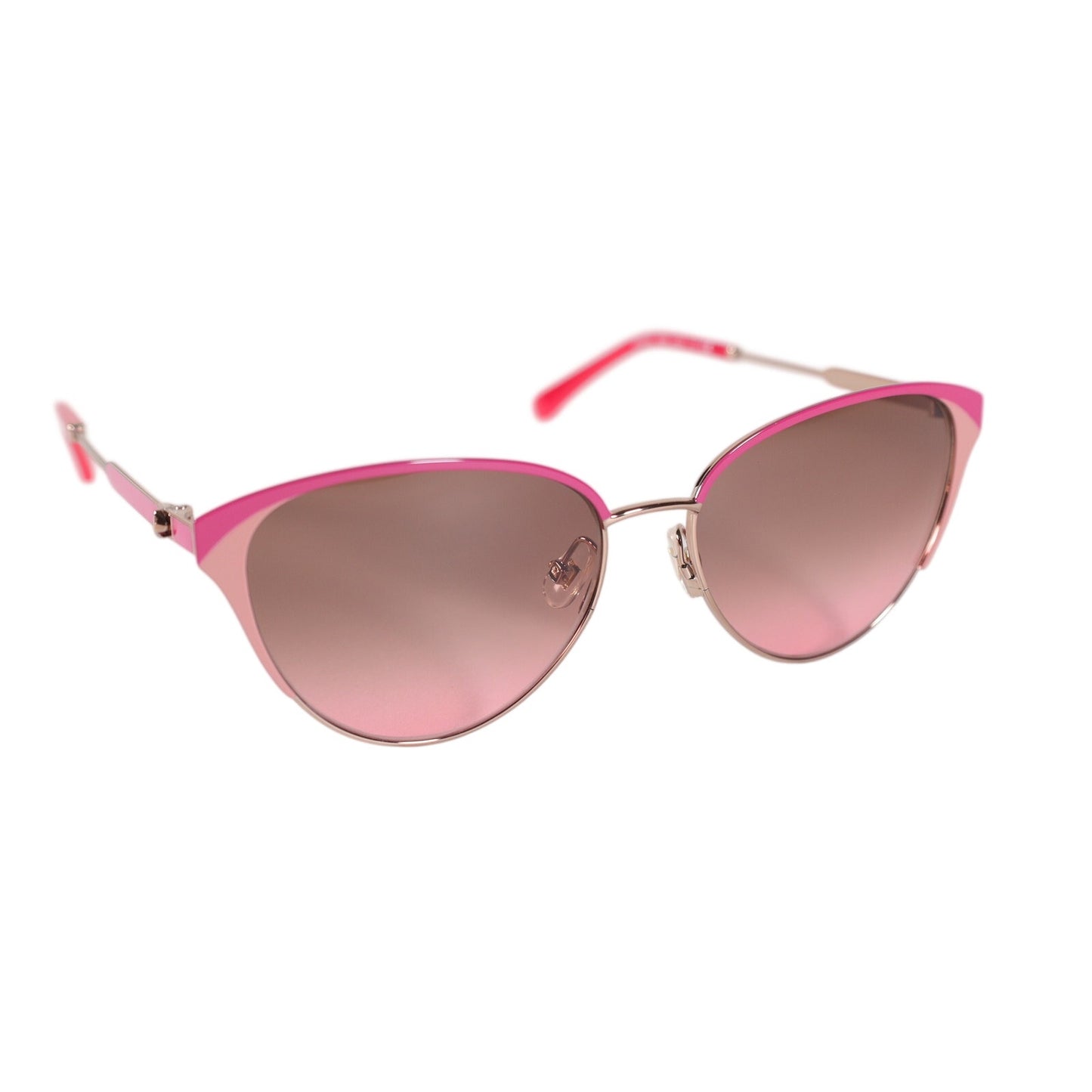 Kate Spade IANNA Cat Eye Sunglasses Women Rose Gold UV Protection