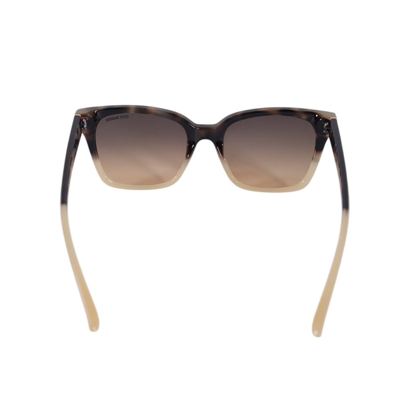 Steve Madden DELEGRO Square Women’s Sunglasses–Beige Leopard / Brown–NWT