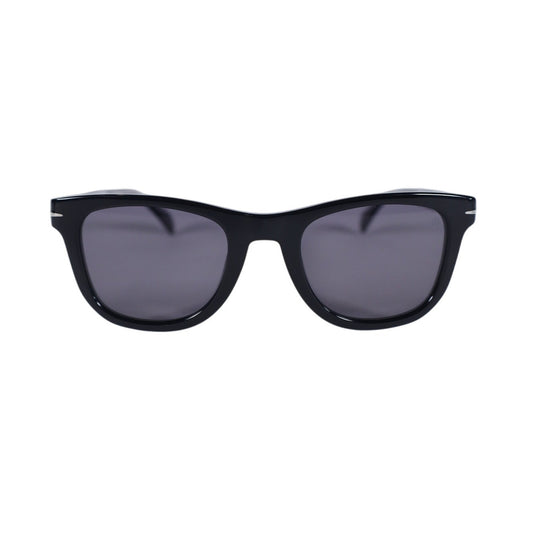 David Beckham Men's Square Polarized Sunglasses - Black / Grey