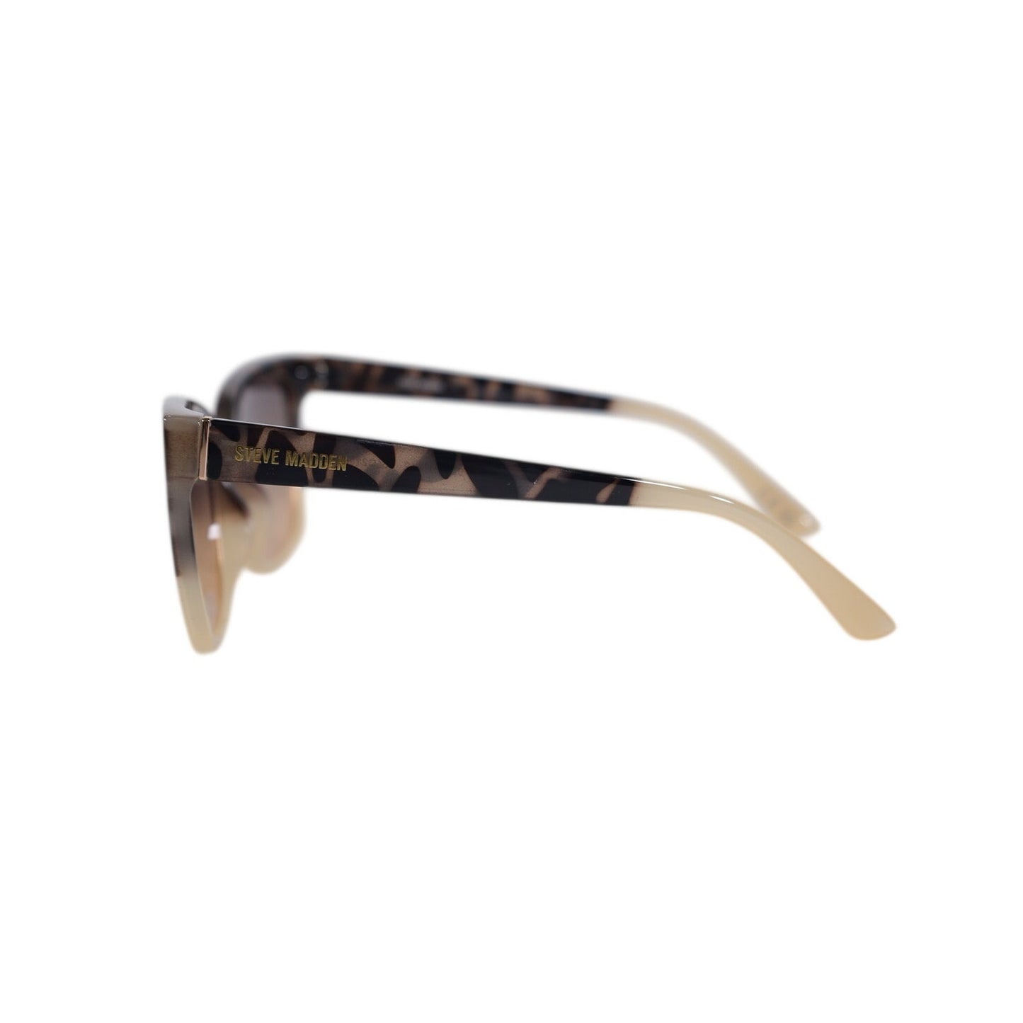 Steve Madden DELEGRO Square Women’s Sunglasses–Beige Leopard / Brown–NWT