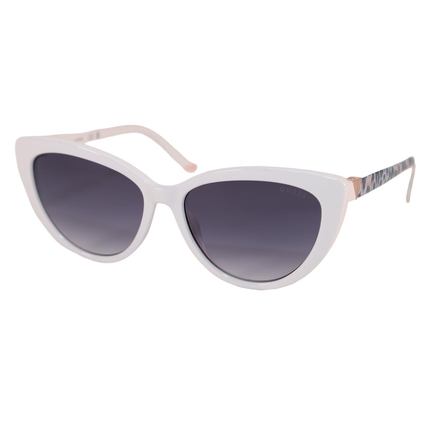 Guess Cat Eye Womens Sunglasses - White/Blue Gradient