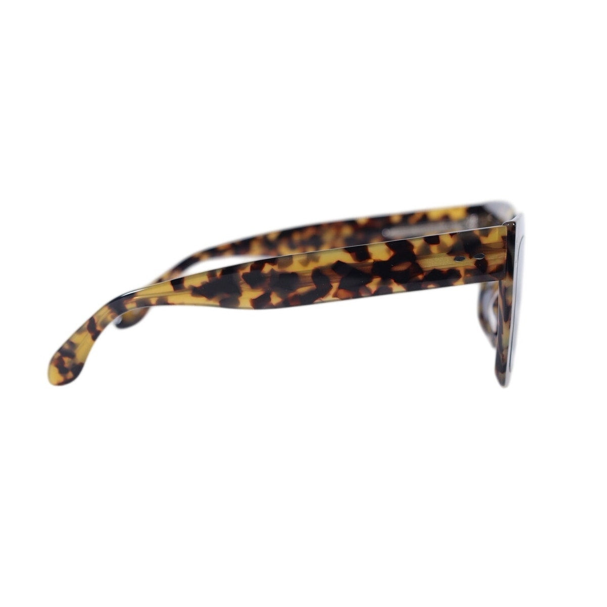 Isabel Marant Square Womens Designer Sunglasses - Yellow Havana / Blue