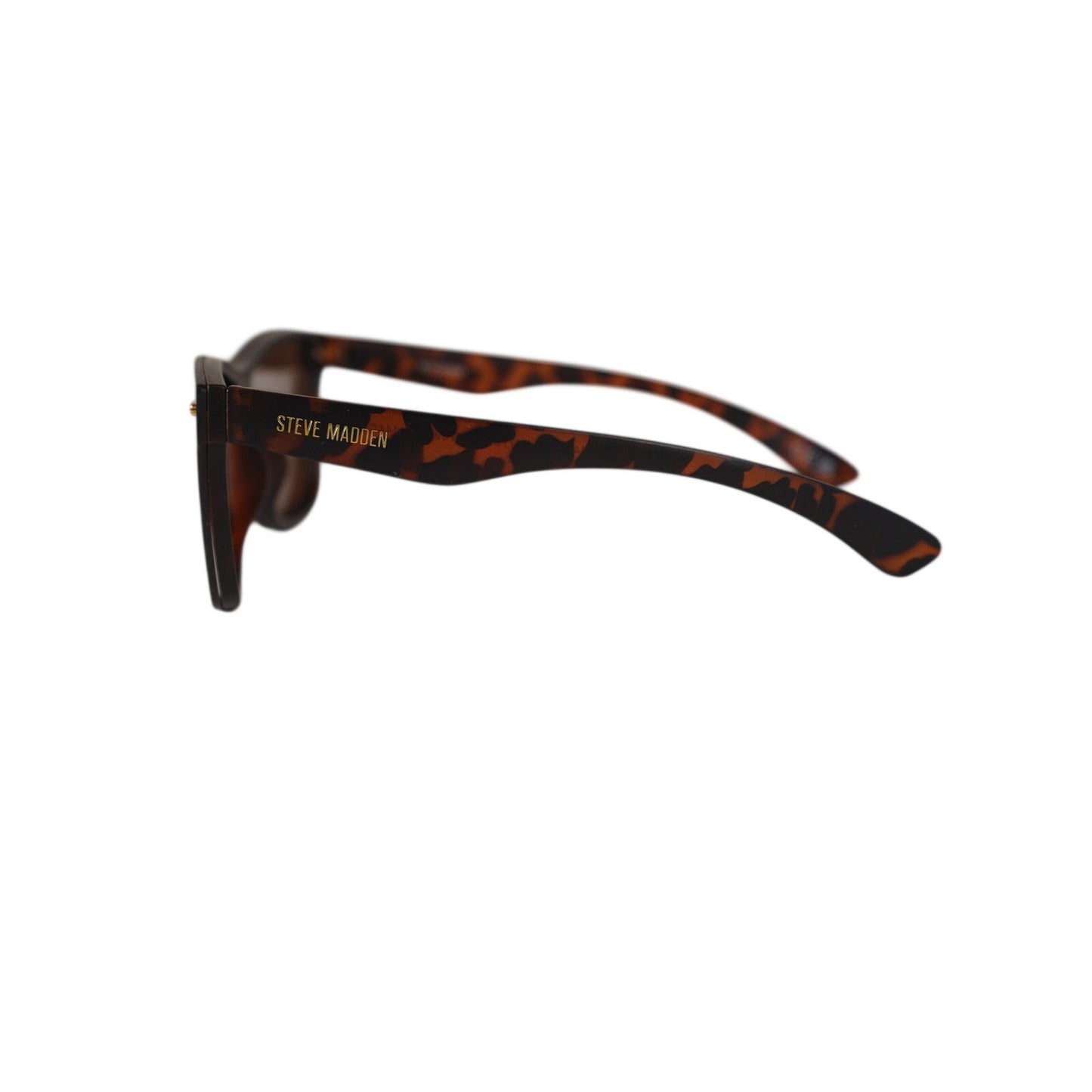Steve Madden MARLINS Lightweight Shield Sunglasses - Tortoise / Brown
