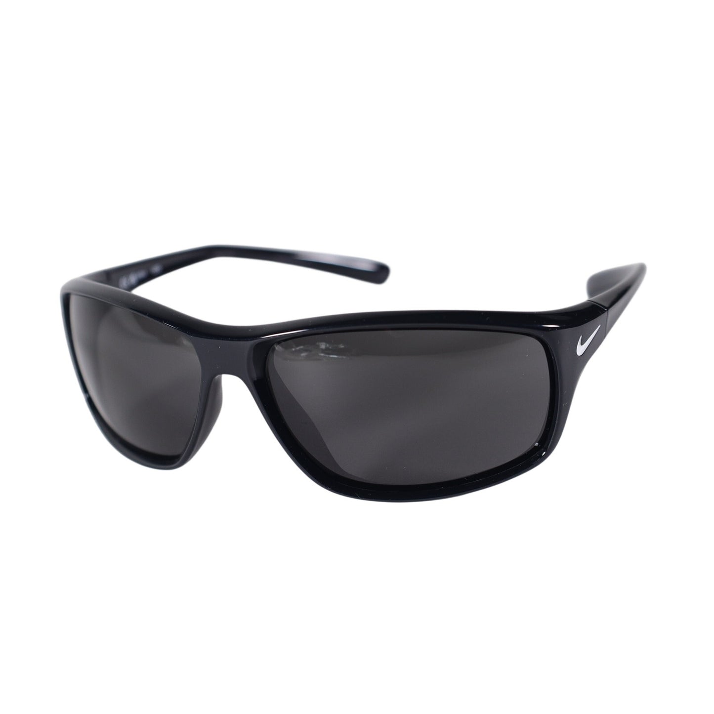 Nike Adrenaline Wraparound Sport Performance Mens Sunglasses-Black / Grey
