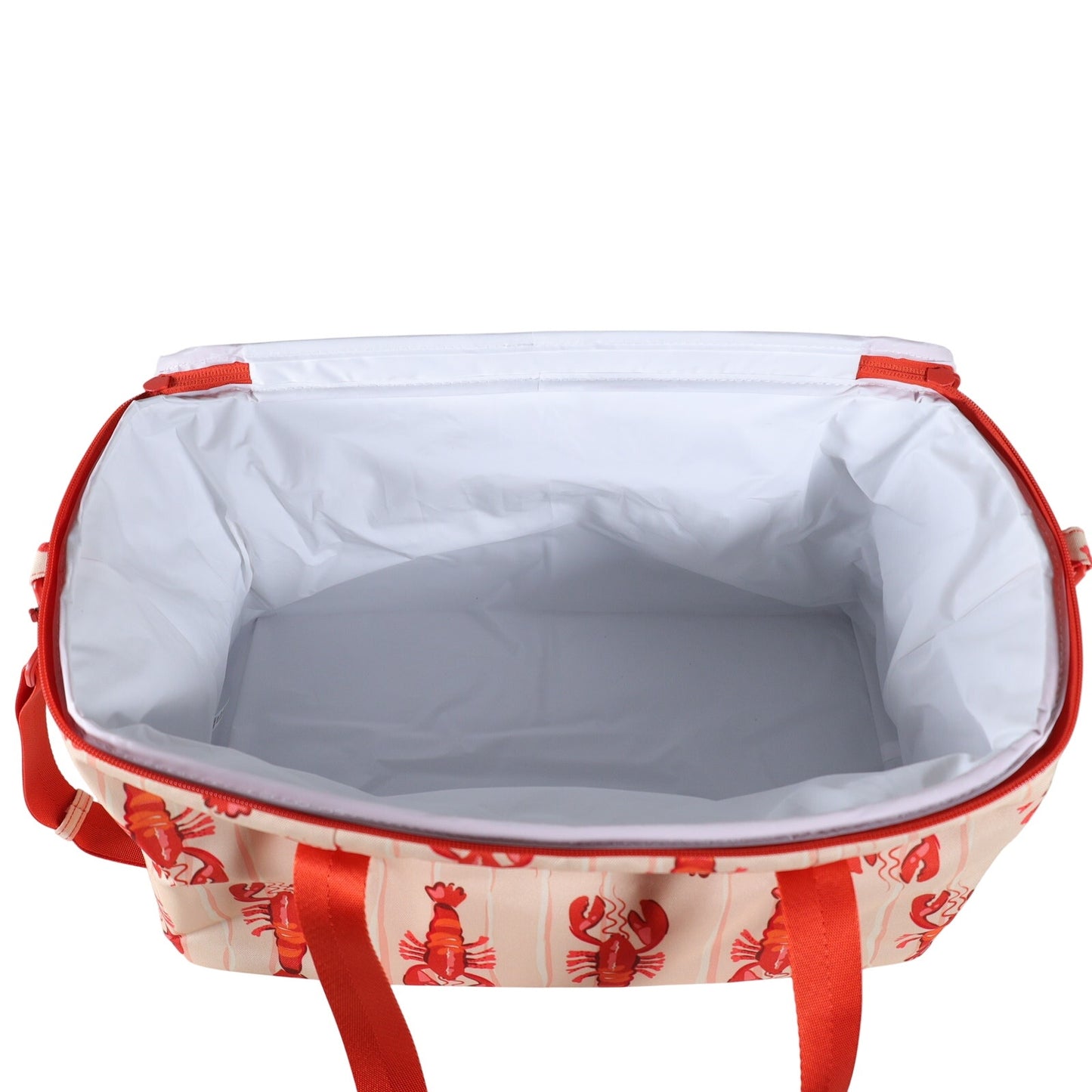 Vera Bradley Lobster Print Insulated Family Cooler Beach Picnic Travel Bag