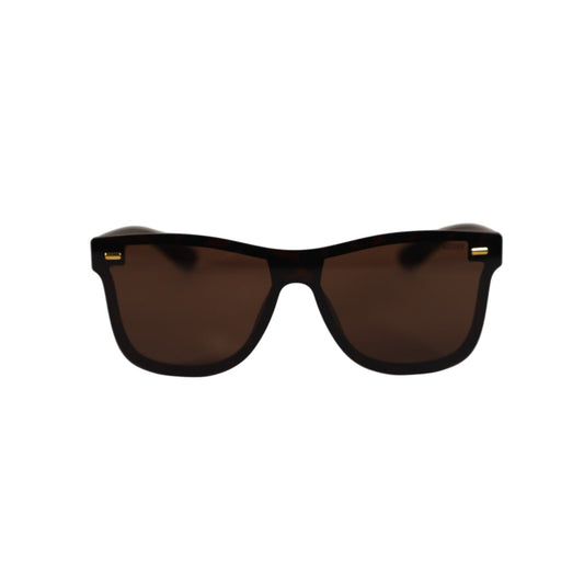 Steve Madden MARLINS Lightweight Shield Sunglasses - Tortoise / Brown