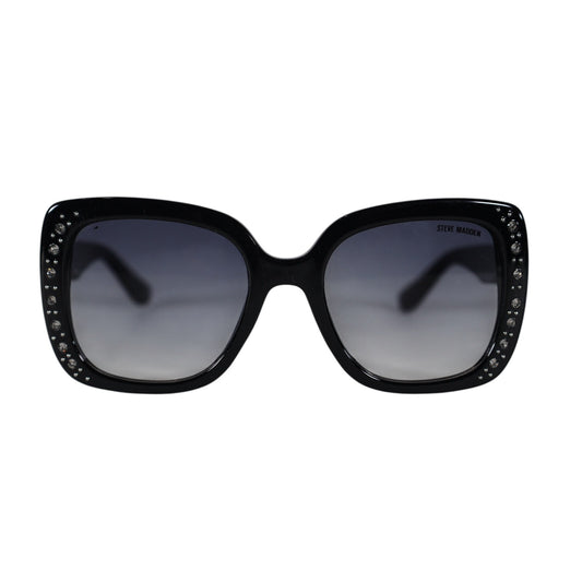 Steve Madden DORIE Oversized Sunglasses - Black / Gray Gradient