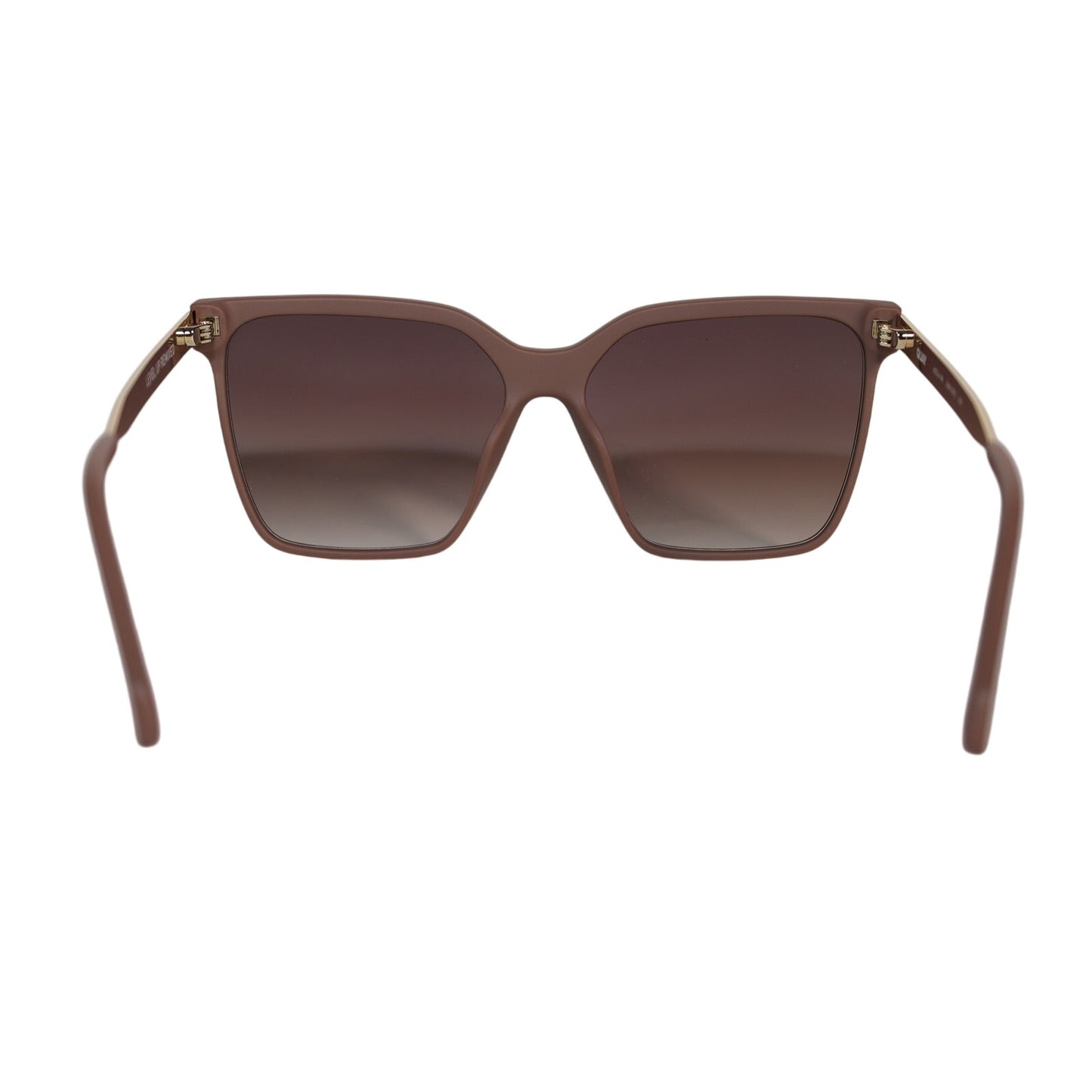 Quay Australia LEVEL UP REMIXED Square Sunglasses - Matte Doe / Brown